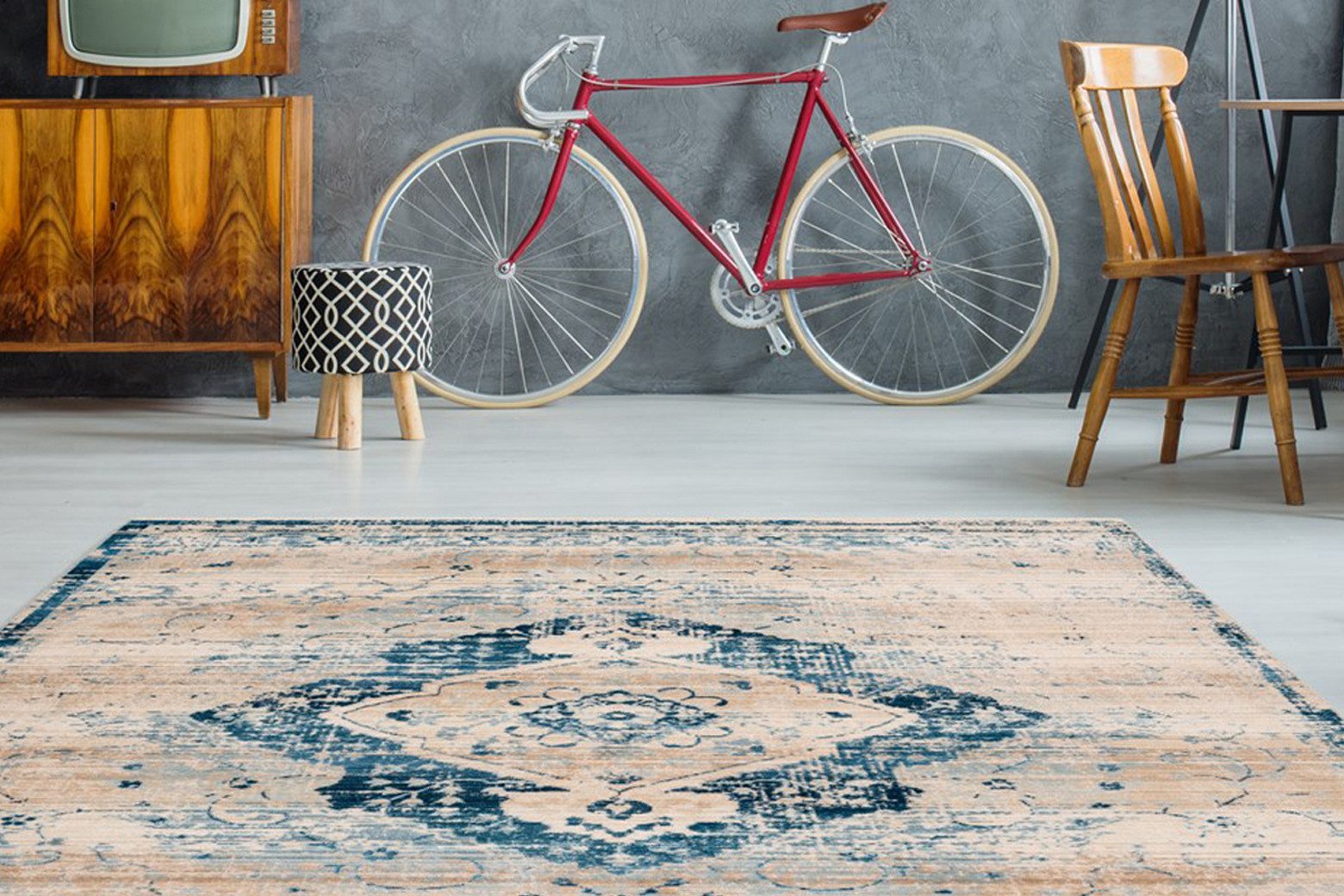 Arte Espina Teppich Baroque 500, rechteckig, Höhe: 5 mm, Wohnzimmer