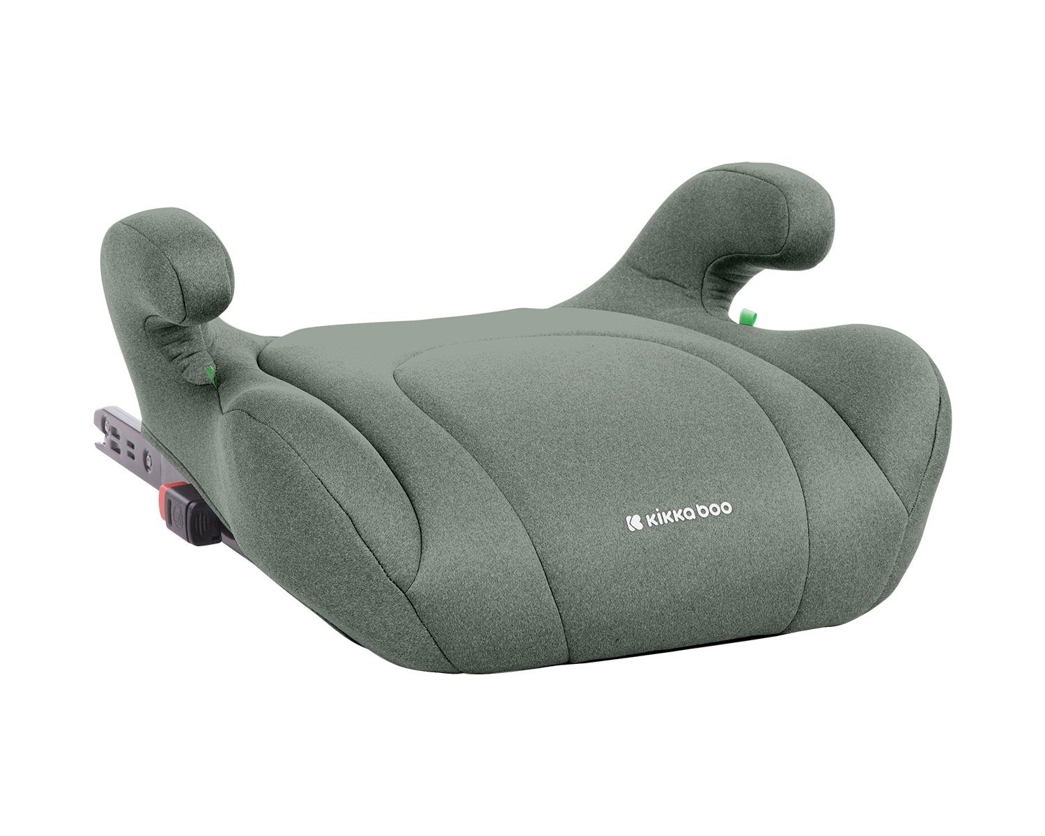 Kindersitzerhöhung cm) bis: grün Sitzerhöhung Kindersitz 36 Isofix kg, i-Size Kikkaboo 3, Gruppe (125-150 i-Lift,