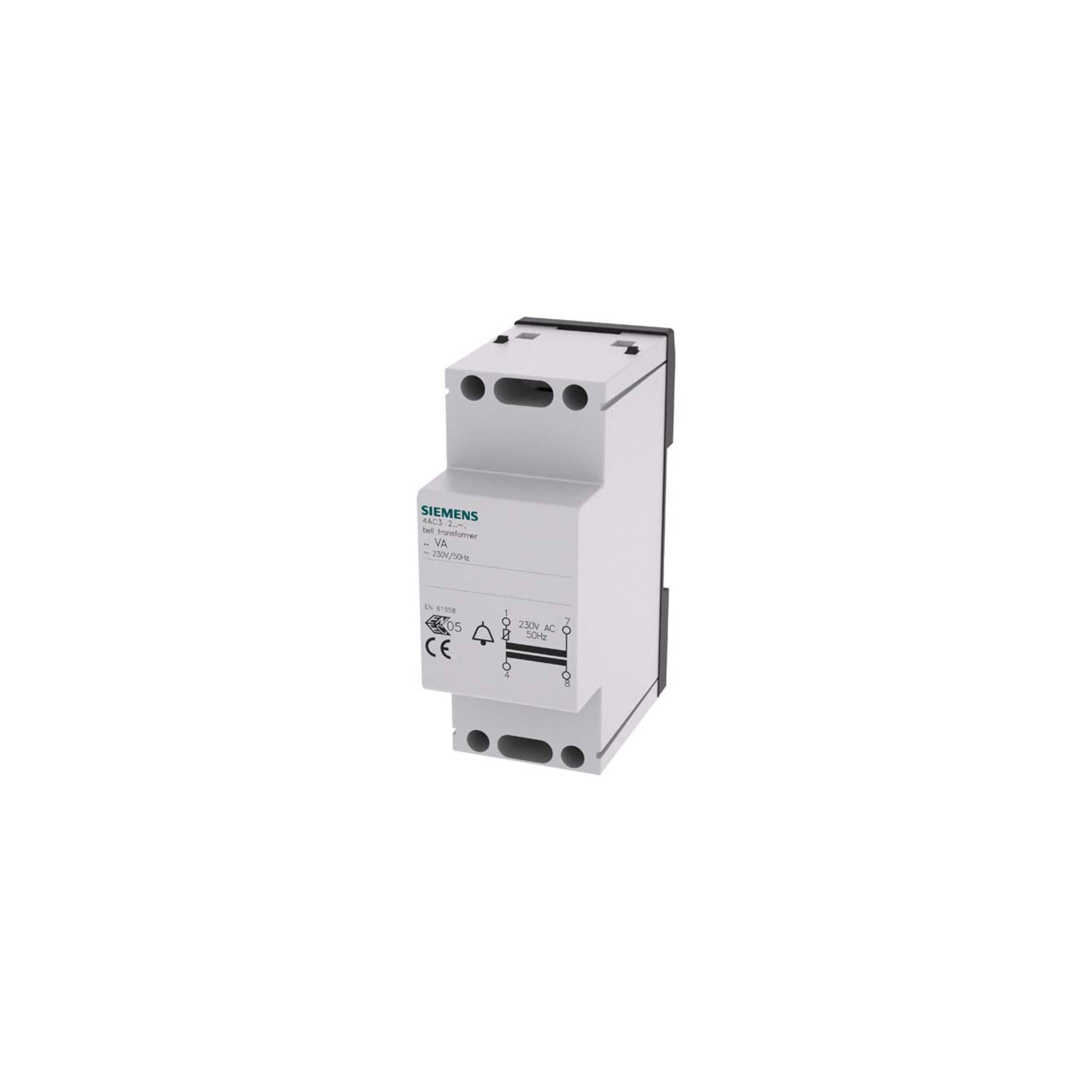 SIEMENS Siemens Indus.Sector Klingeltransformator 230-240VAC,50Hz 4AC3208-1 Netzteil