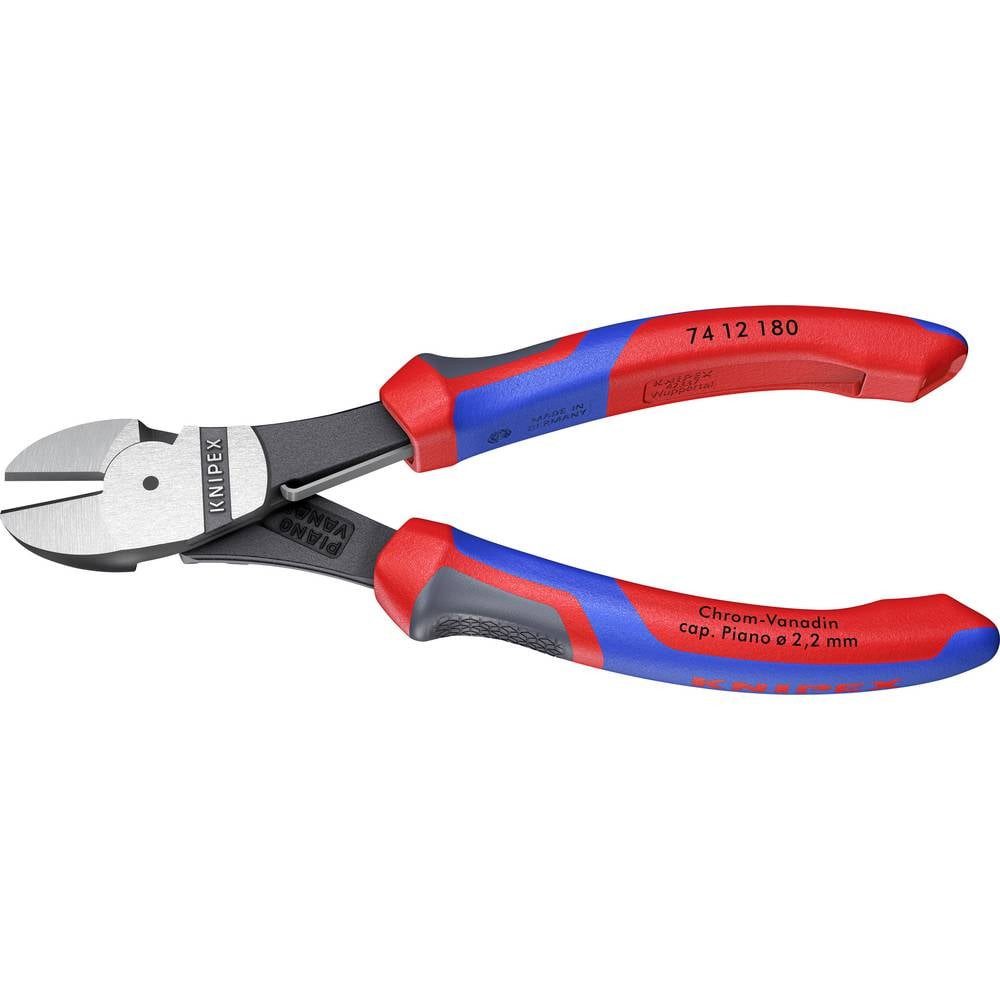 Knipex Seitenschneider Kraft-Seitenschneider 74 12 180, mit Facette