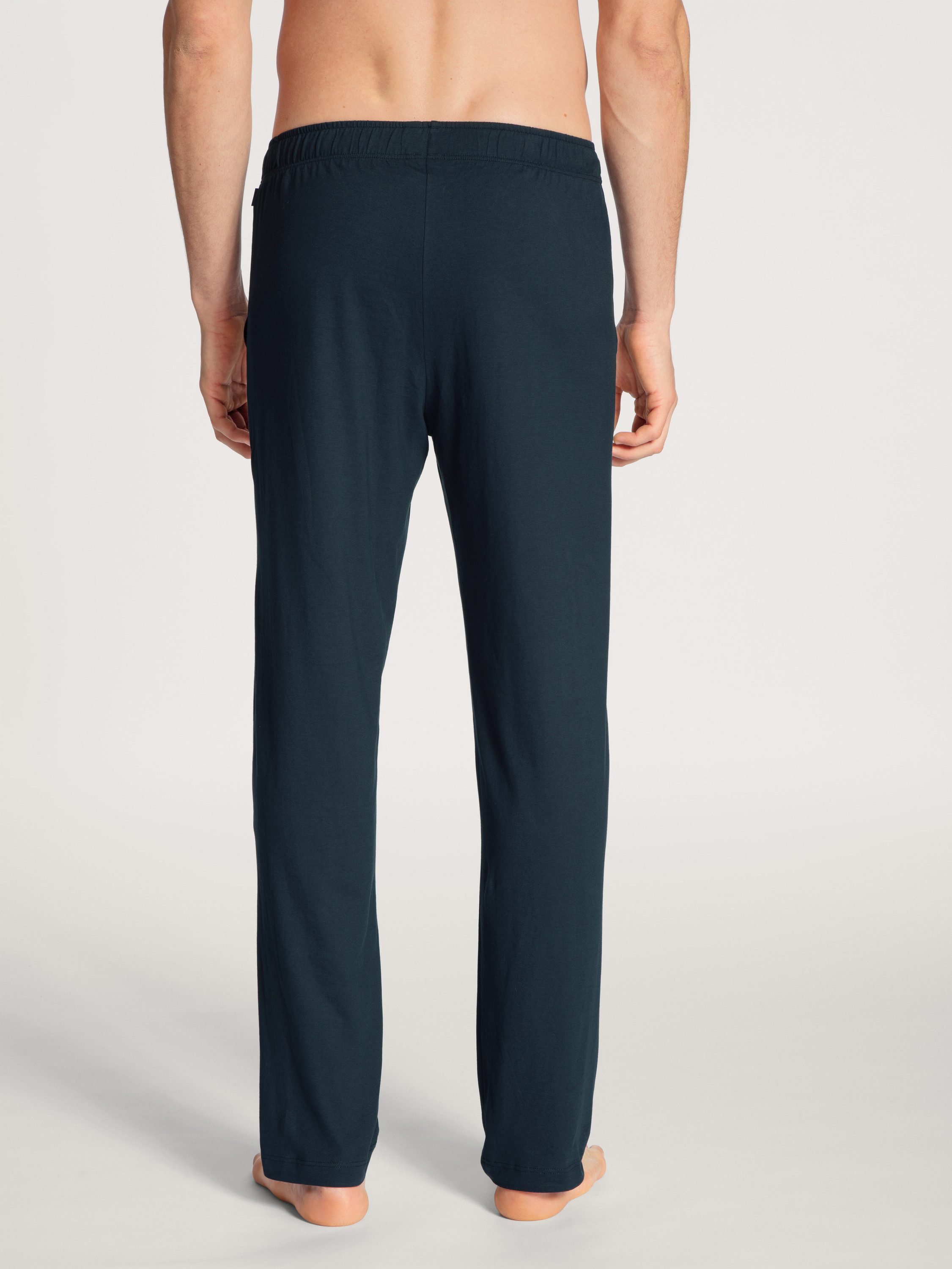 CALIDA Pyjamahose Remix Basic Sleep Herren (1-tlg) 100% Baumwolle, mit Seitentaschen