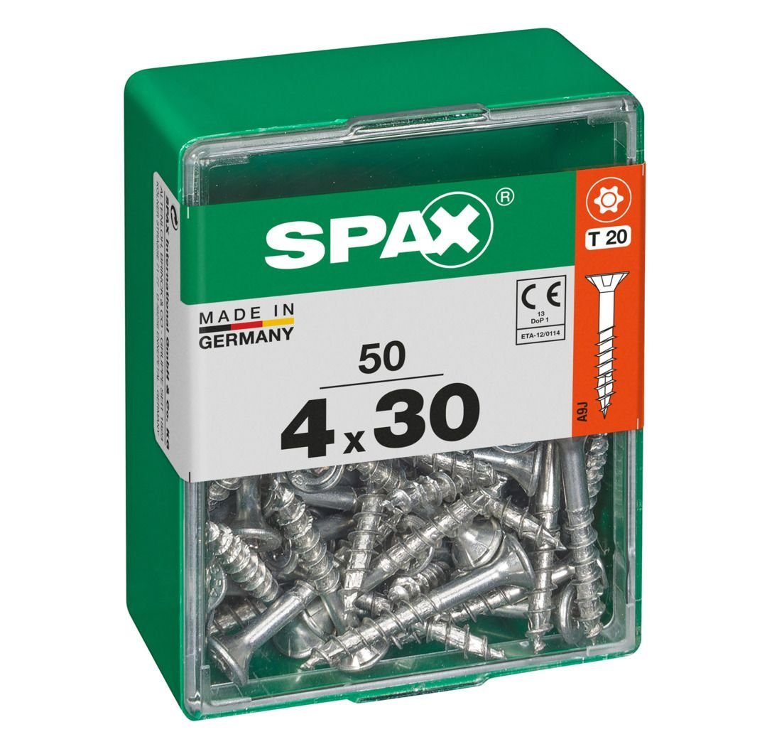 TX x mm - Spax 50 30 Holzbauschraube SPAX 4.0 Universalschrauben 20