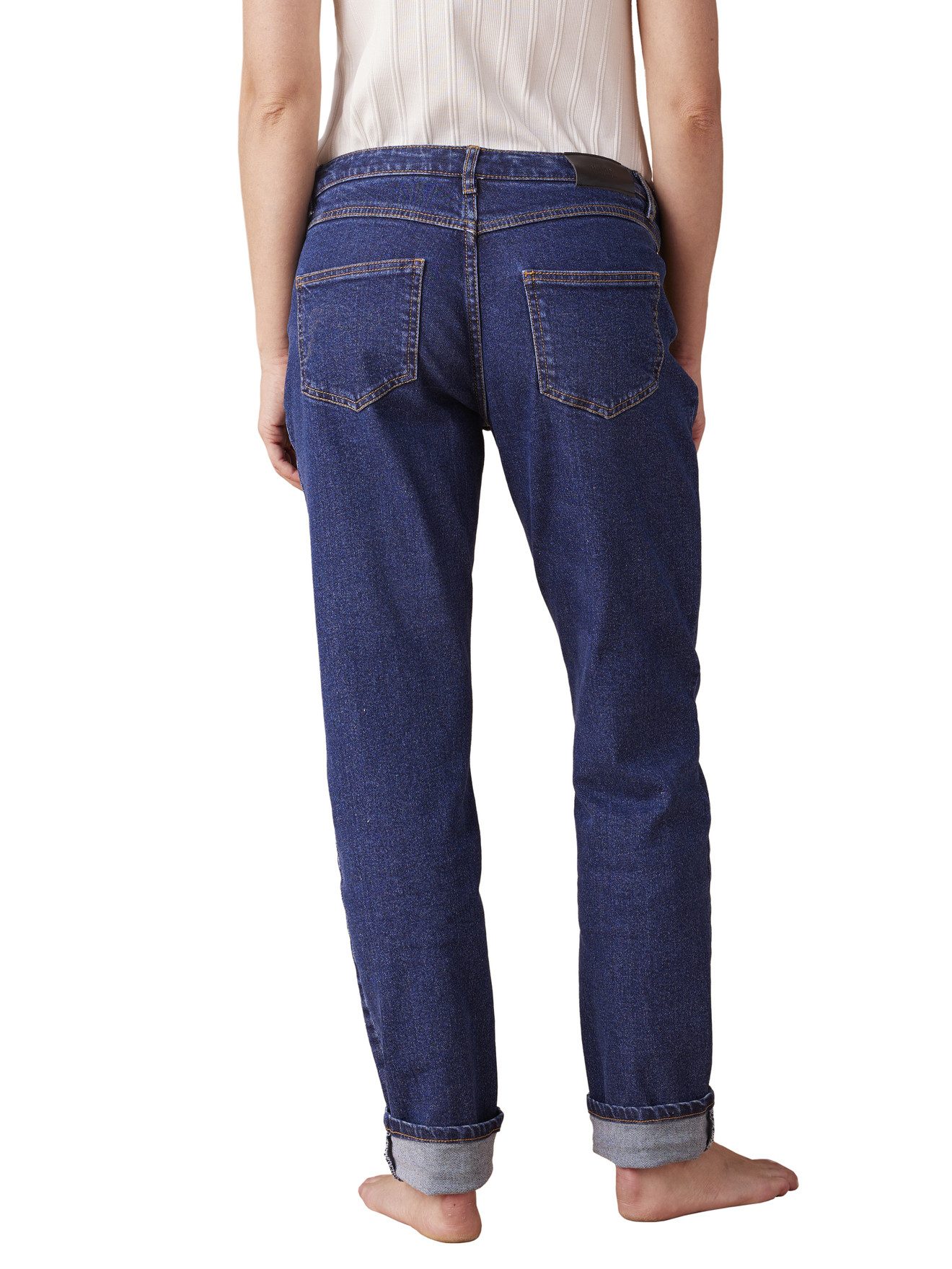 Envie de Fraise Umstandsjeans Mom-Jeans für die Schwangerschaft WATERLESS Bundweite verstellbar, abnehmbarer Einsatz