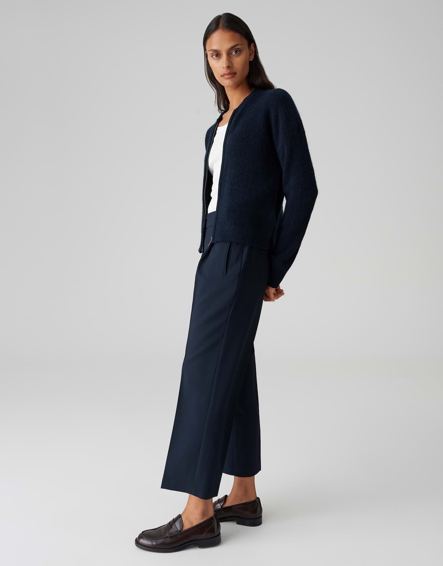 OPUS Stoffhose MEERI CITY mit Komfortbund