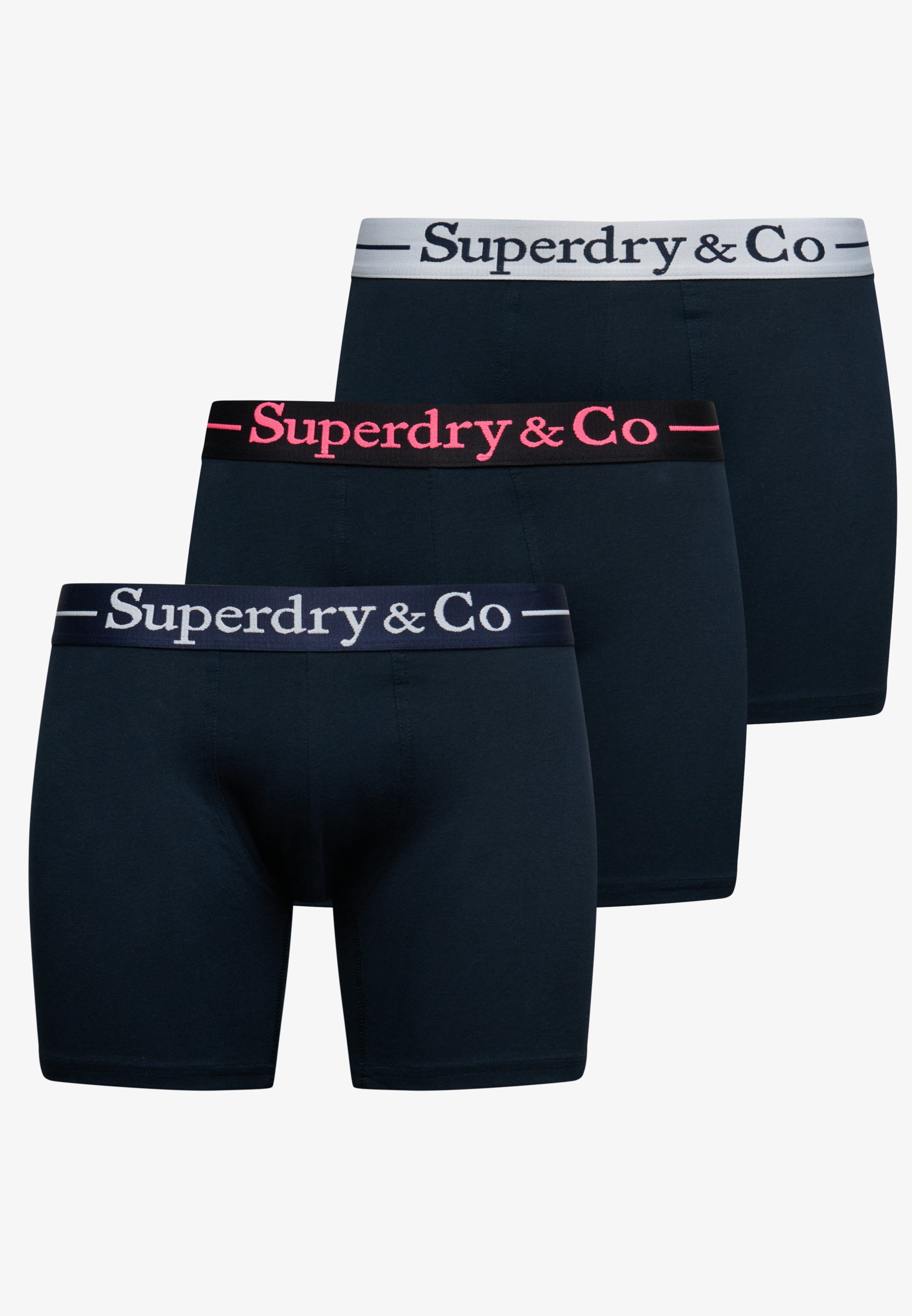 Superdry Boxershorts SDRY & CO BOXER TRIPLE PACK (Packung, 3-St) Baumwollmischung, slim fit