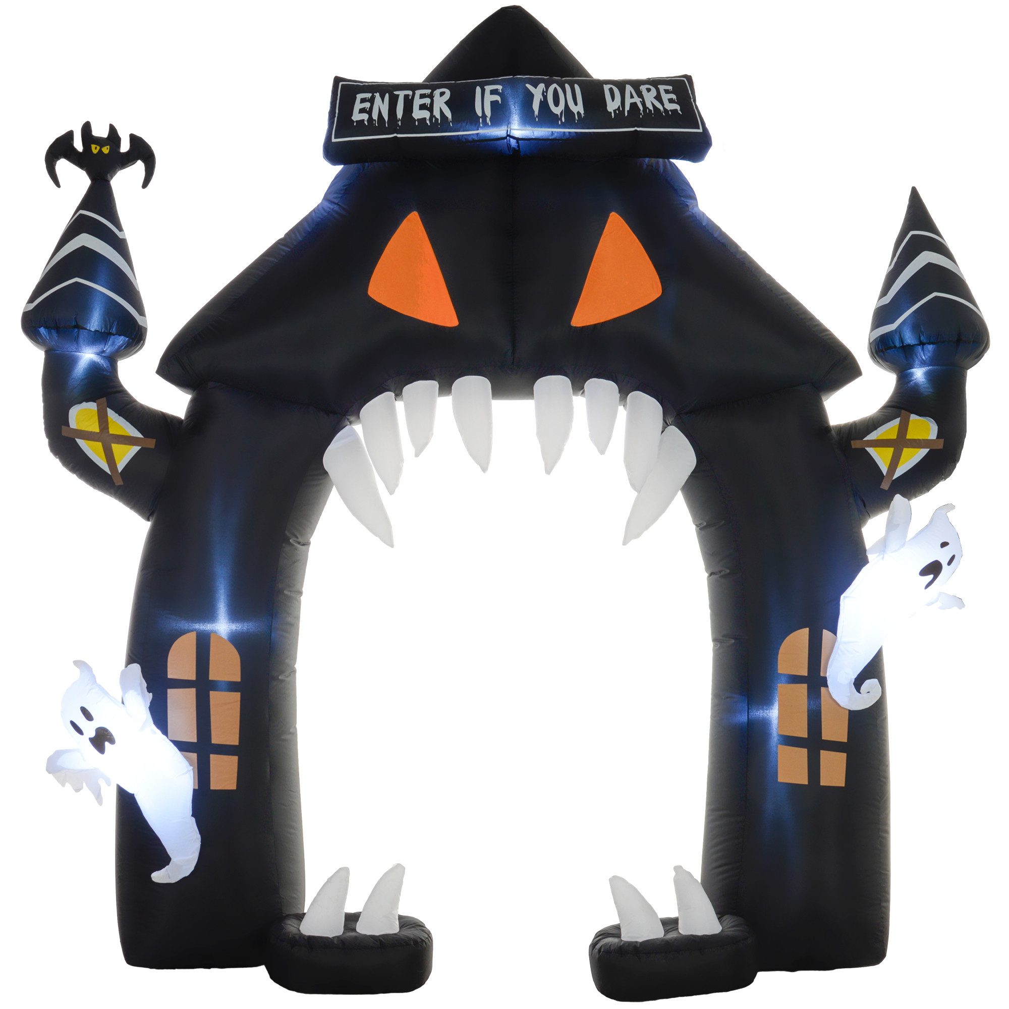 Outsunny Dekofigur 300 cm hoch, mit LED-Beleuchtung (Halloween Dekoration, günstig online kaufen