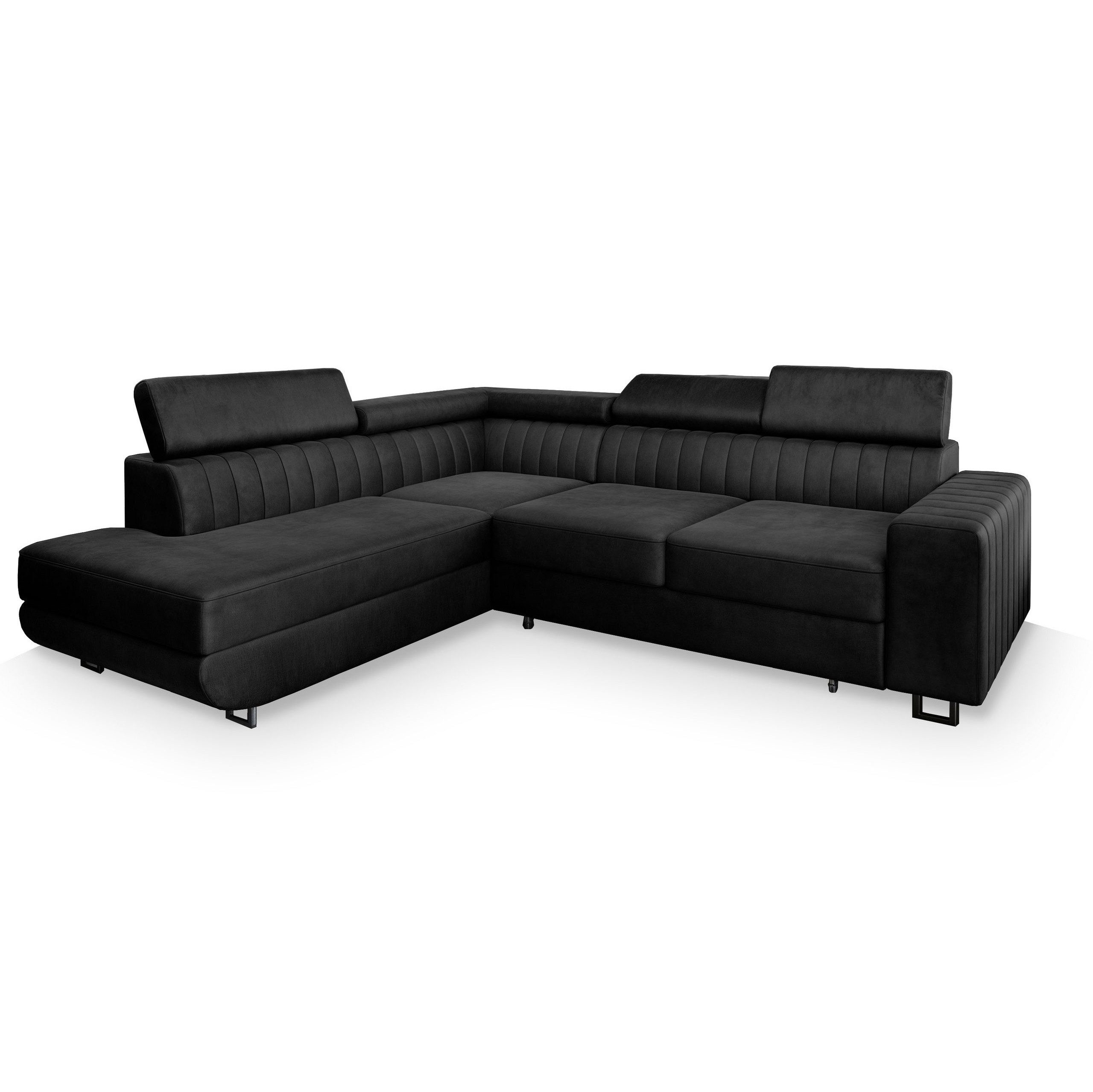 Masseno Ecksofa NOLA mit Schlaffunktion L-Form, Sofa mit Bettkasten günstig online kaufen