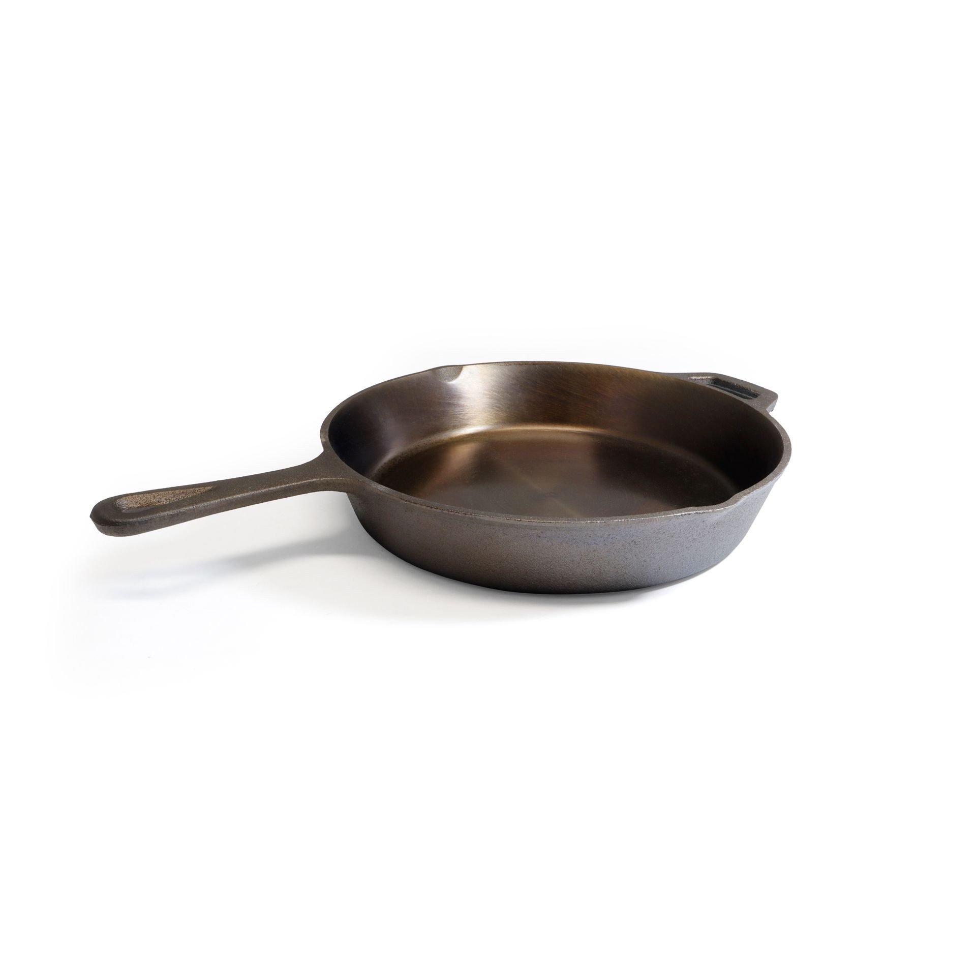 Origin Outdoors Bratpfanne Feuerpfanne Polished – Gusseiserne Outdoor-Pfanne mit Stiel