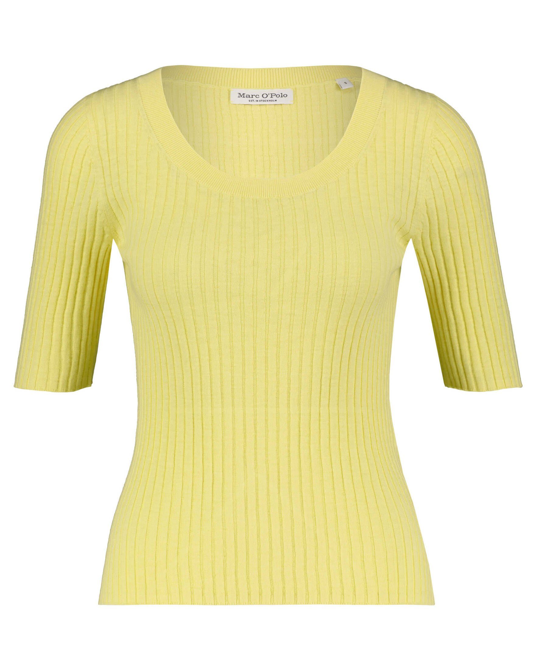 Marc O'Polo Strickpullover Damen Pullover Kurzarm (1-tlg) gelb (31) | Pullover