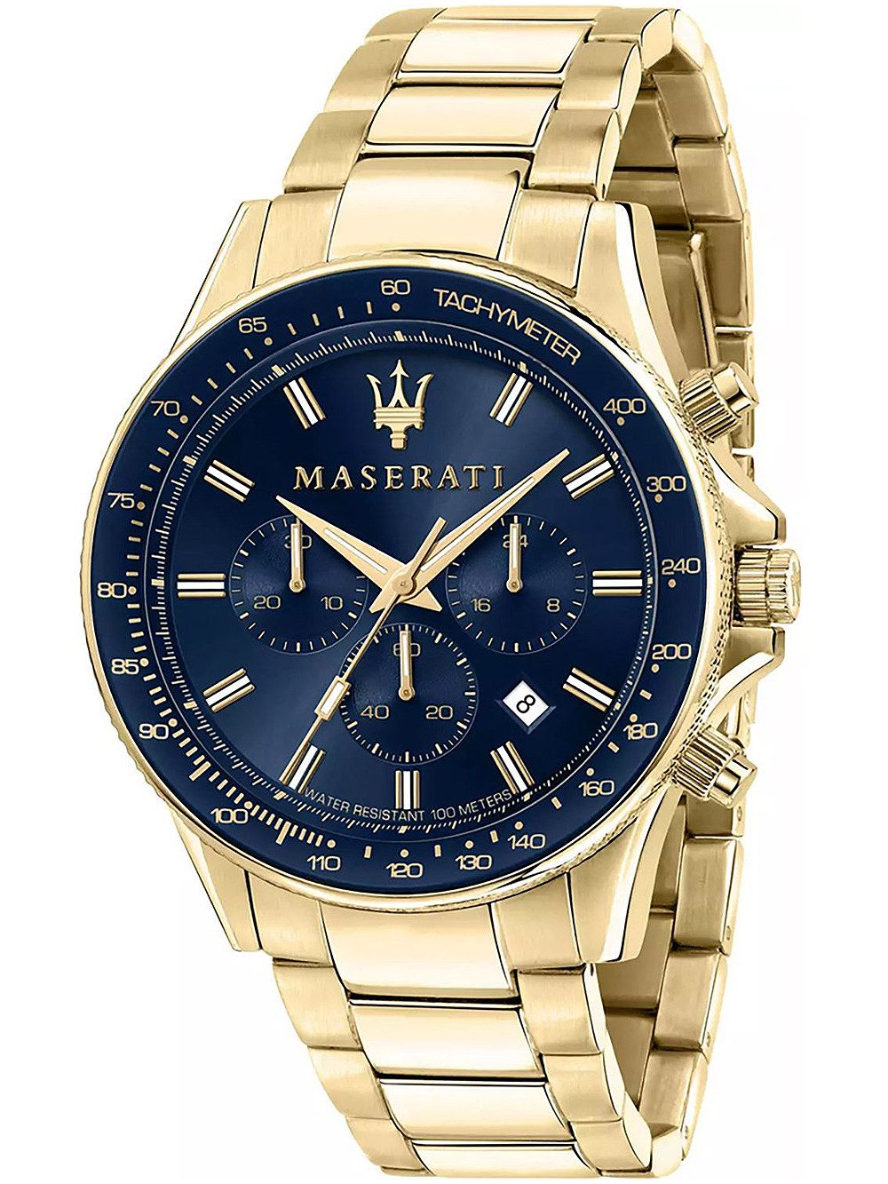 MASERATI Quarzuhr Maserati R8873640008 Sfida Chronograph Herrenuhr 44mm 10A günstig online kaufen