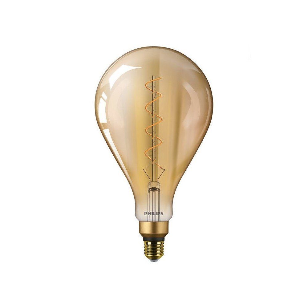 Fadenlampe A160 25W 5W Vintage = Philips 230V, Philips E27 LED-Leuchtmittel E27 LED 300lm Gold Retro