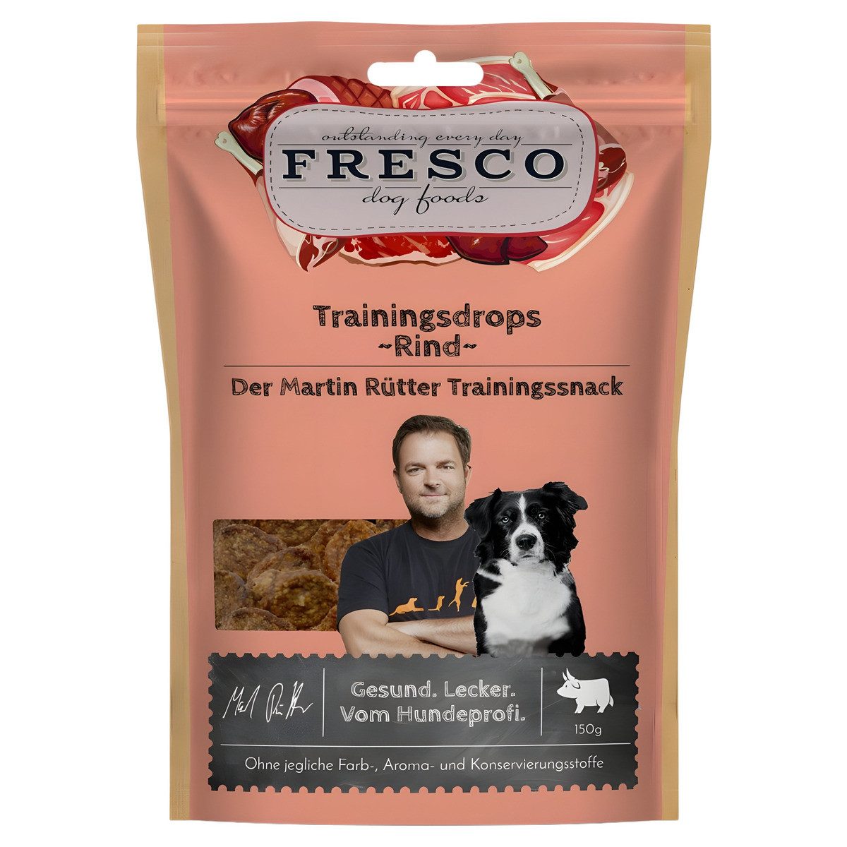 Fresco Martin Rütter Trainingsdrops Rind 150 g