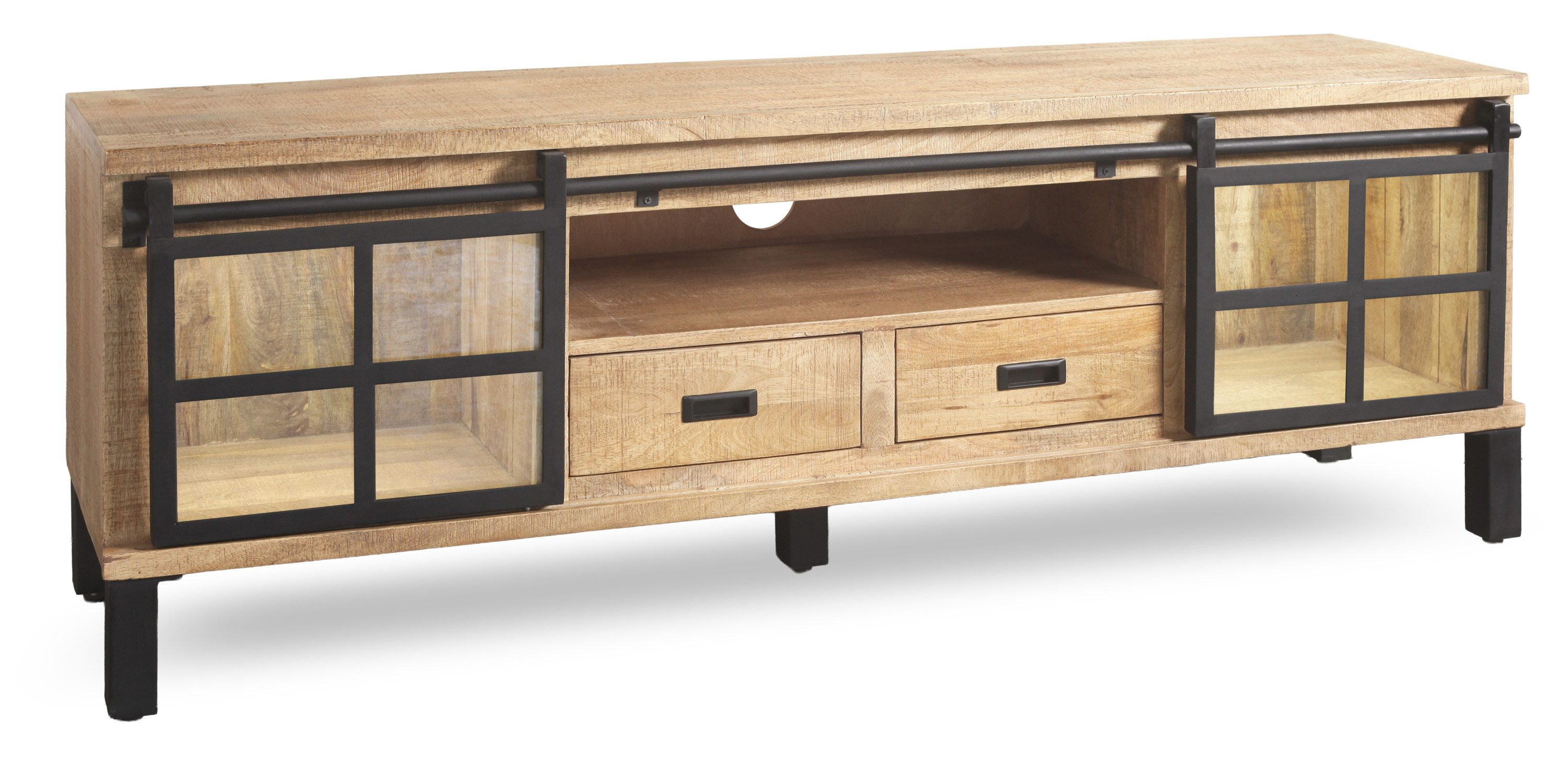 HARPER Lowboard Lowboard HARPER WOODLAND BHT 175x60x42 cm beige TV-Lowboard