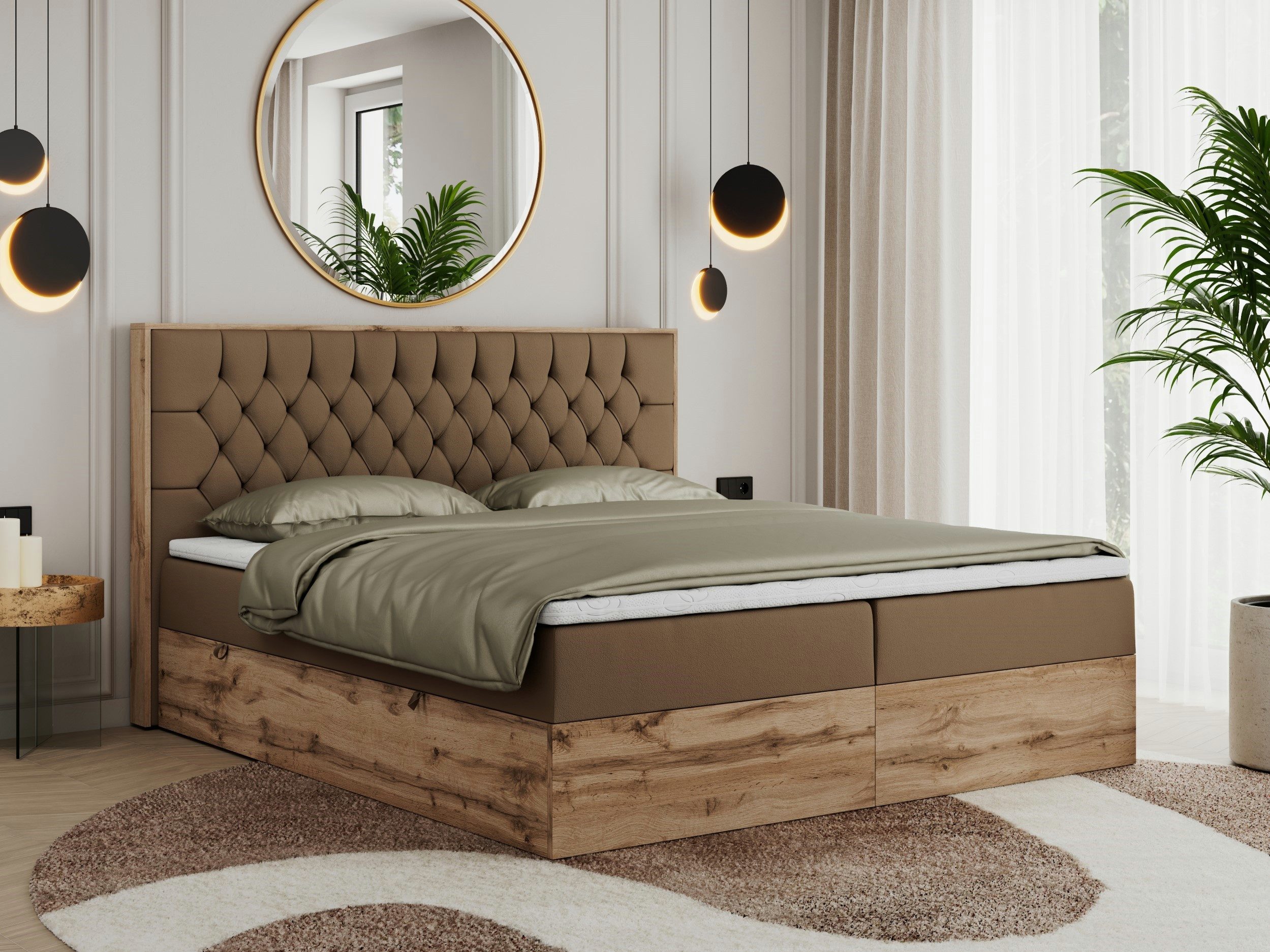 MKS MÖBEL Boxspringbett AMORE (Packung, Set, günstig online kaufen