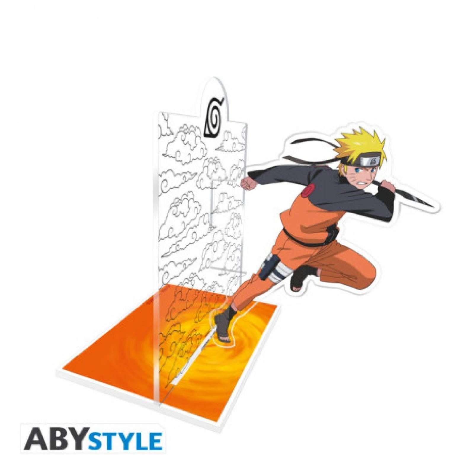ABYstyle Merchandise-Figur NARUTO SHIPPUDEN - Acryl® Bookend - Naruto Attack