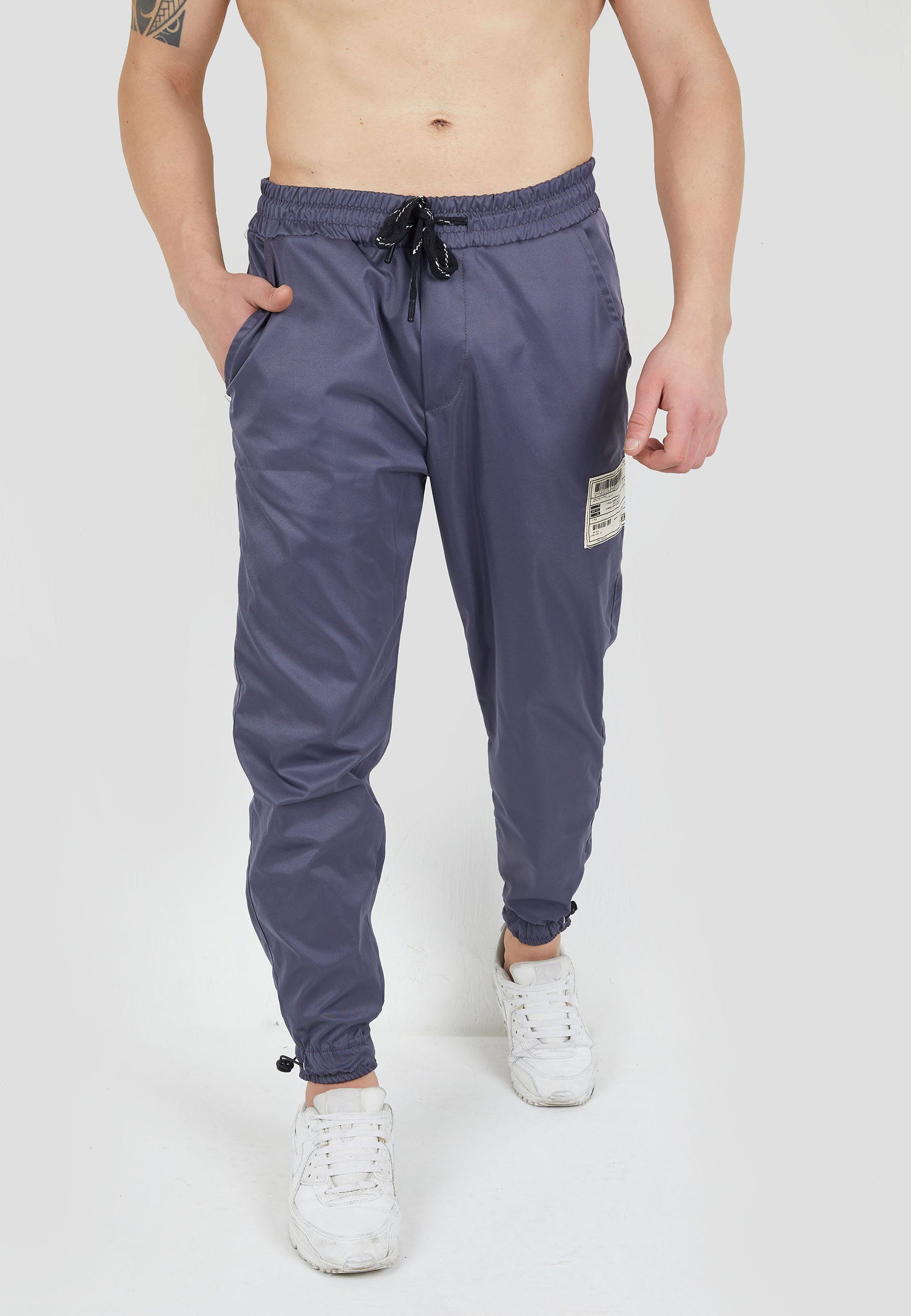 Barron Jogginghose Bündchen grey mit elastischen Tom