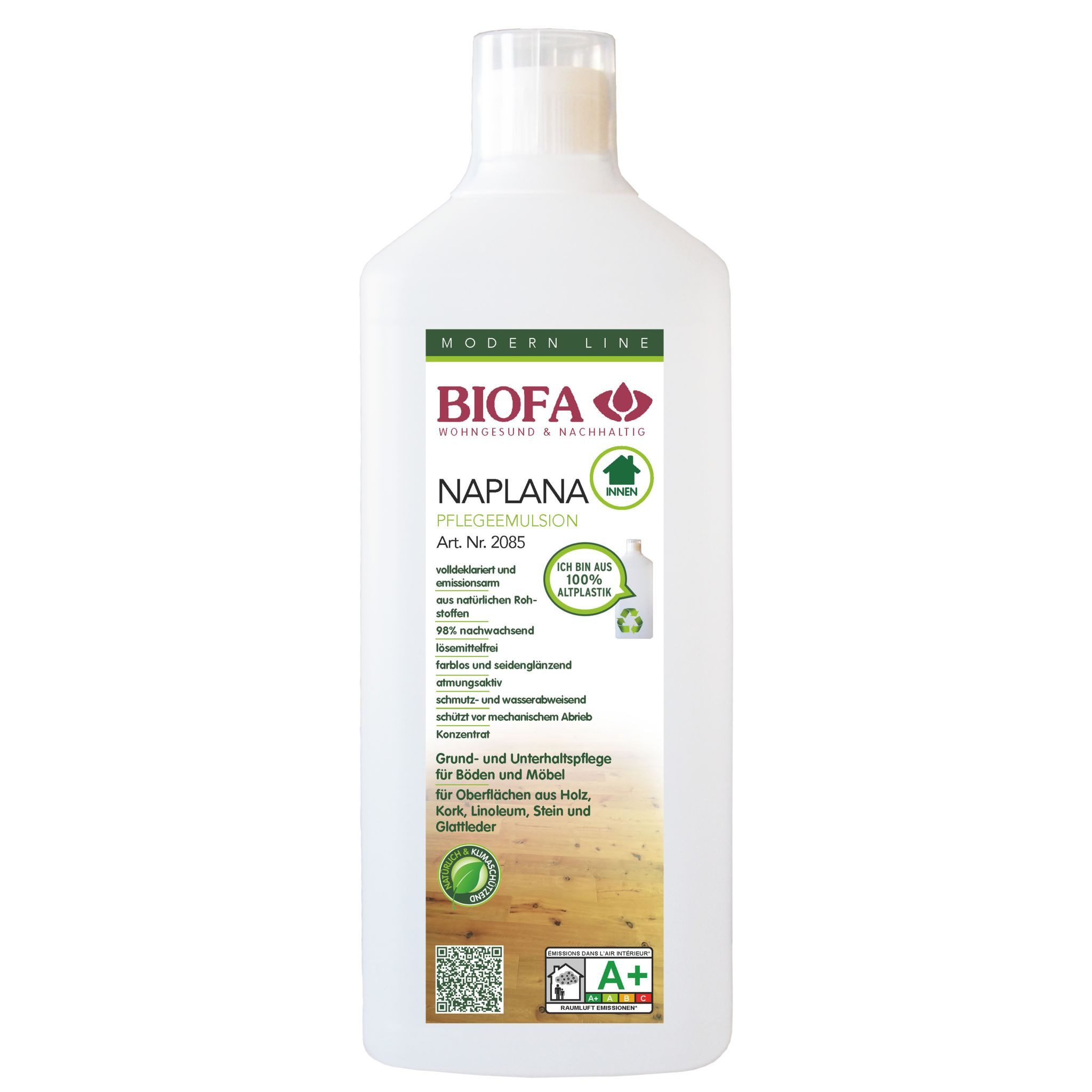 Biofa Naplana Pflegeemulsion Holzpflegemilch günstig online kaufen