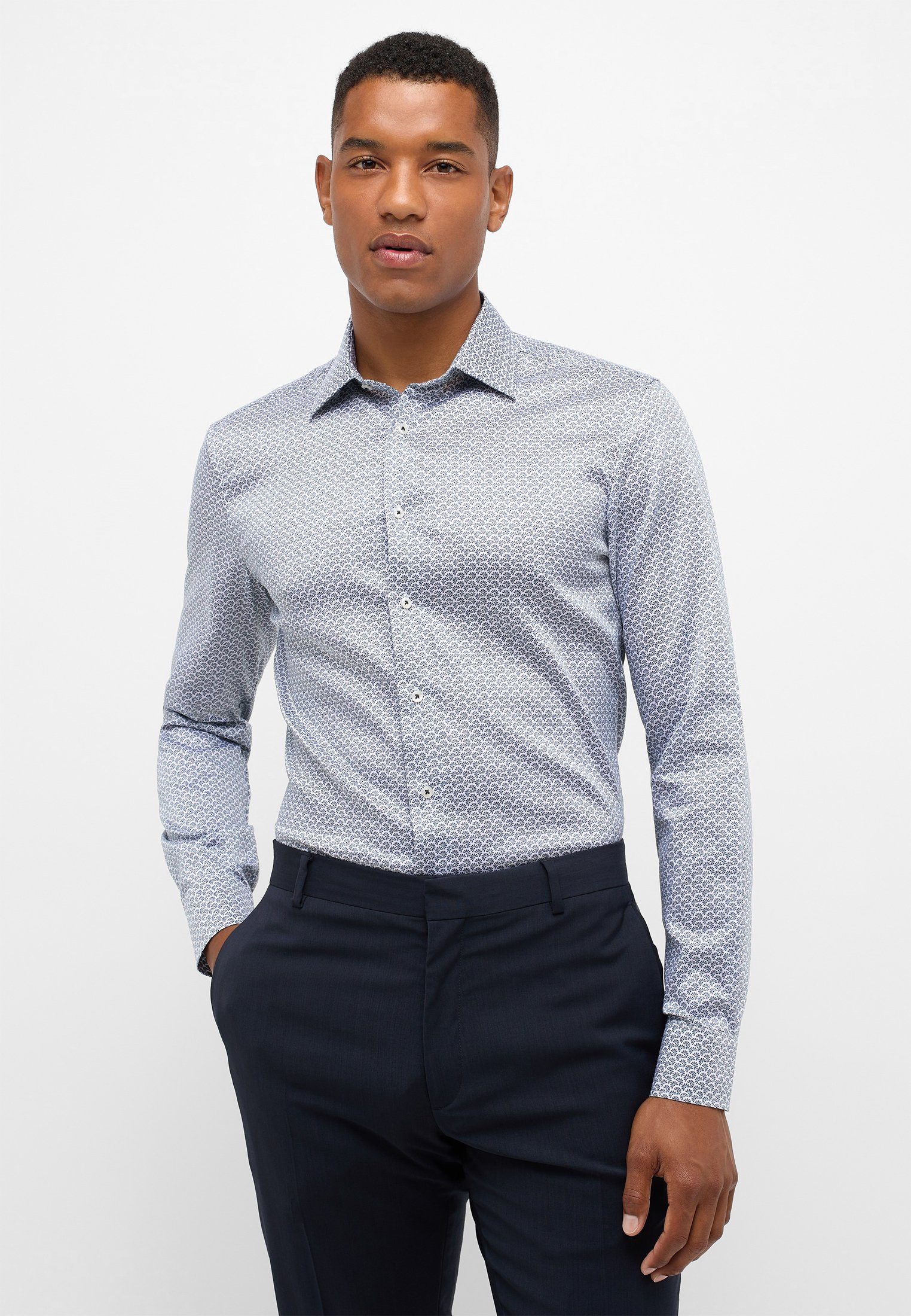 Eterna Langarmhemd SLIM FIT günstig online kaufen