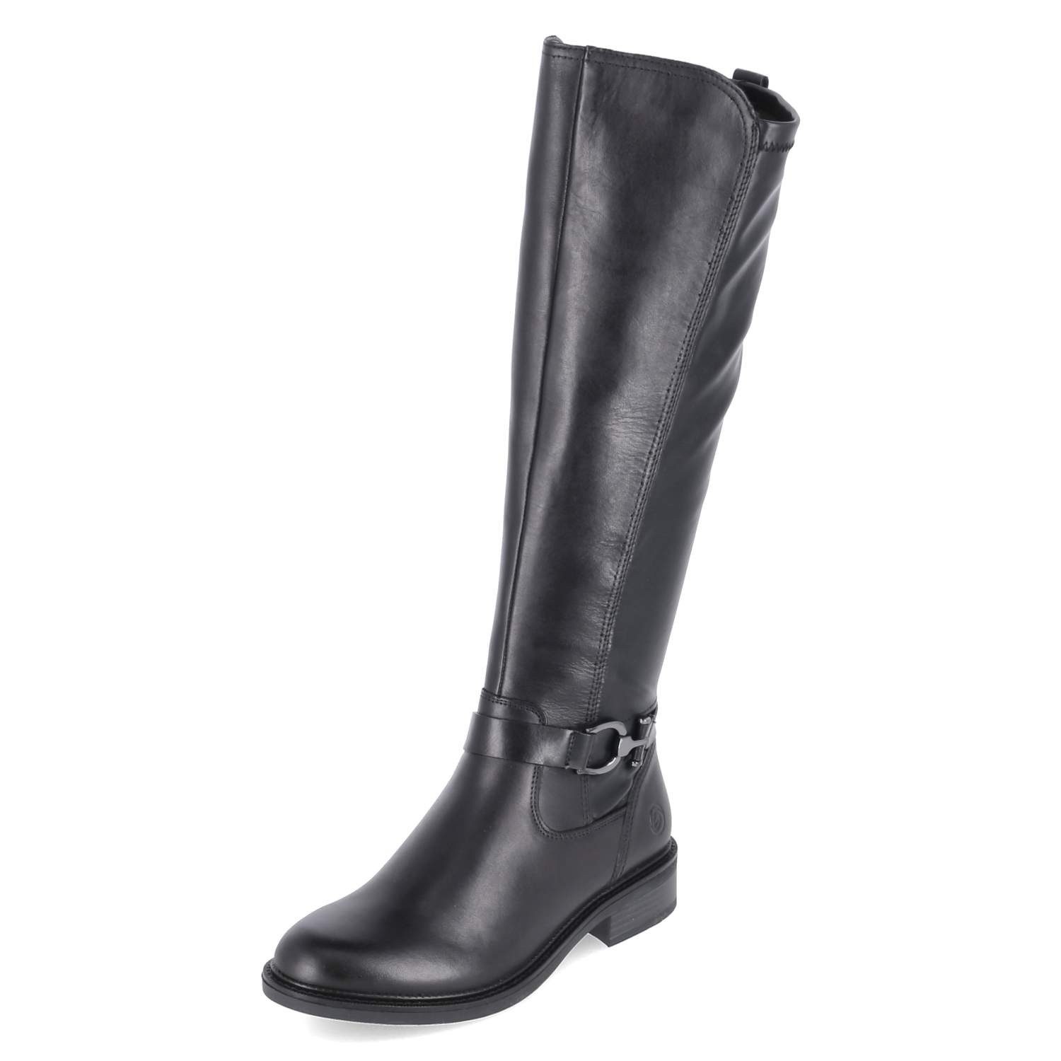 Remonte Remonte D2W77-00 Damen Leder und Synthetik schwarz Stiefel günstig online kaufen