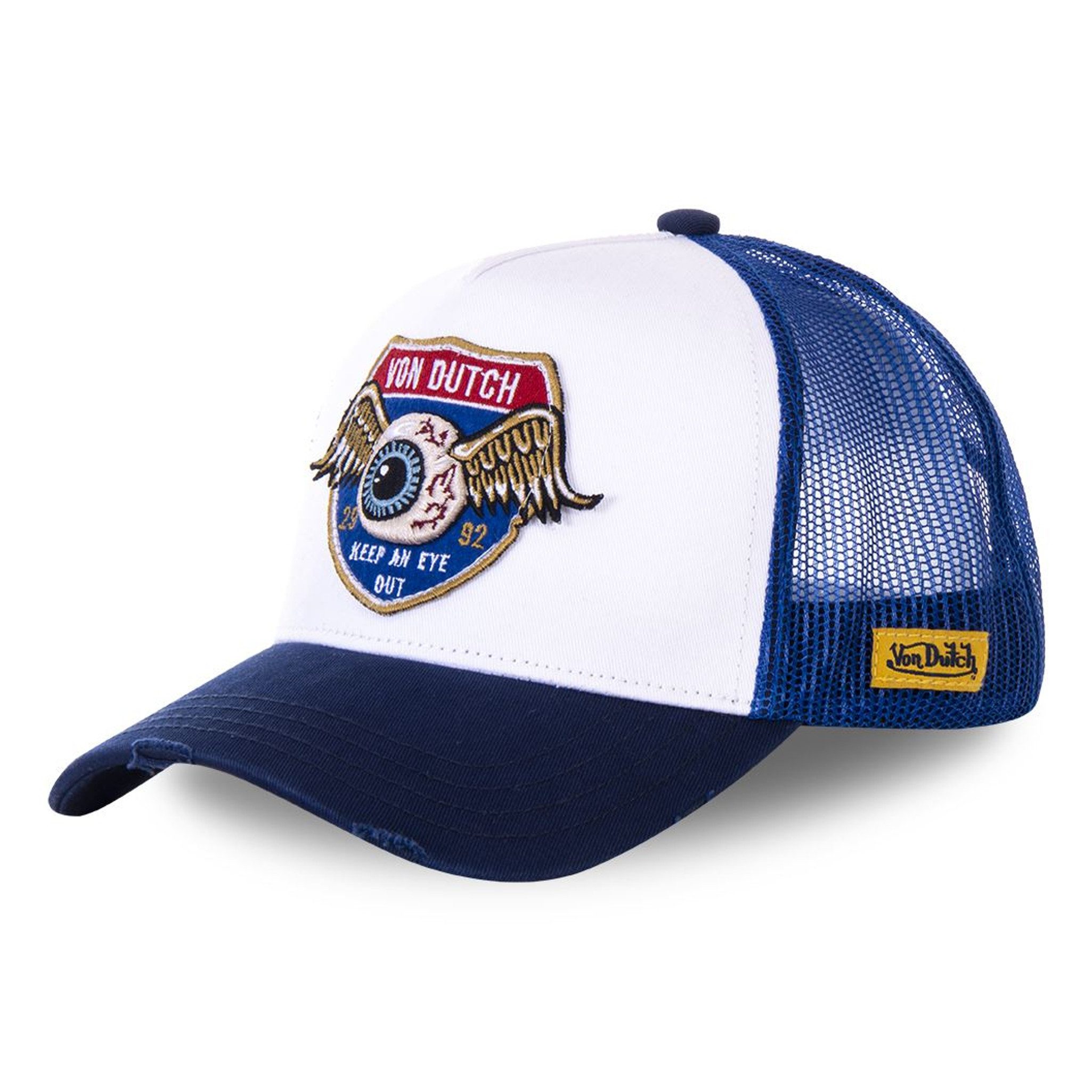 Von Dutch Trucker Cap Von Dutch Originals Trucker Cap - EYE PATCH Baseball Mesh (Basecap, Basecap, Meshcap, Trucker Kappe)