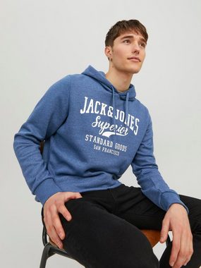 Jack & Jones Sweatshirt JJELOGO SWEAT HOOD 1 COL MEL 23/24