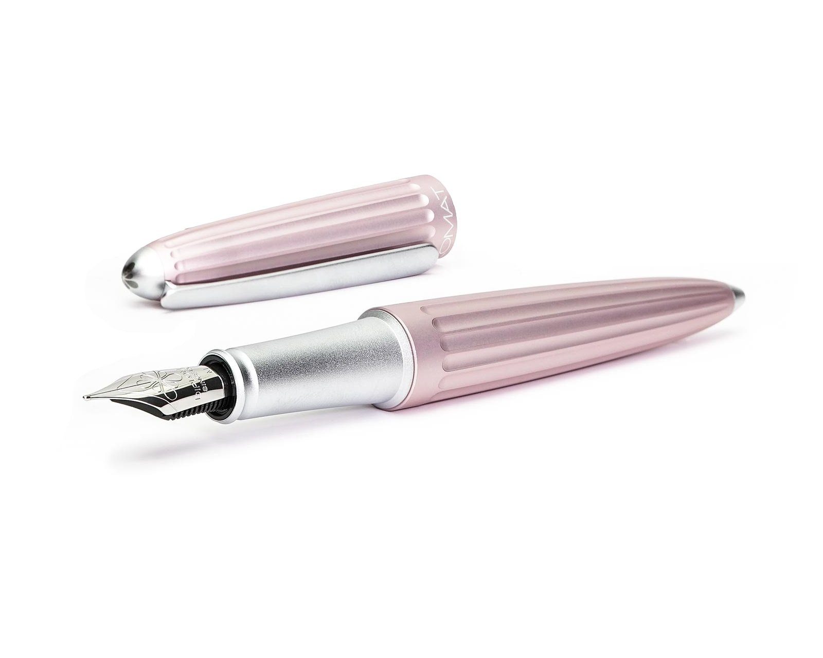 DIPLOMAT Füllhalter Füllhalter Aero antique rose, Stärke M, (Füllhalter mit Tintenkonverter), MADE IN GERMANY