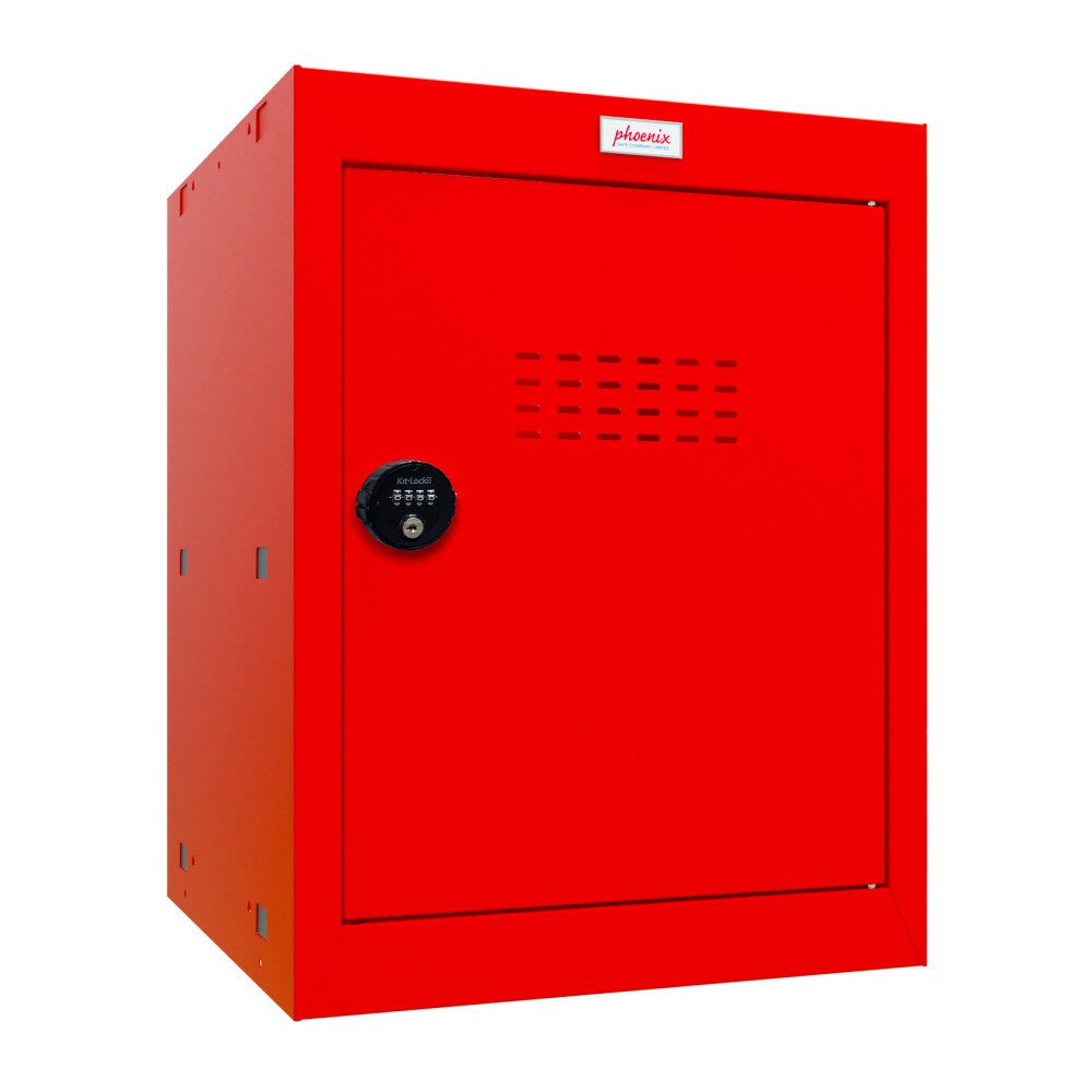 Phoenix Tresor Phoenix CL0544RRC Würfel-Schließfach Cube Locker 66L - Rot (1-St)