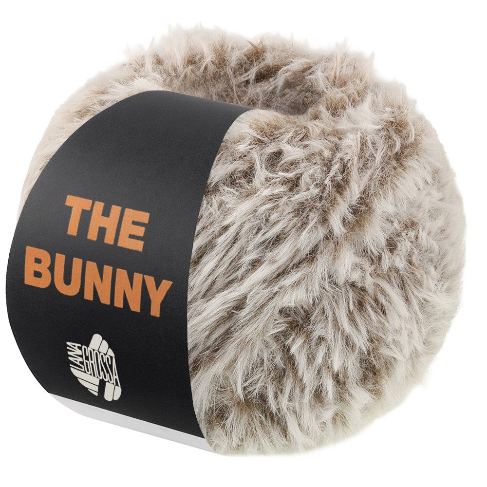 LANA GROSSA THE BUNNY Weiches Effektgarn für Accessoires und Deko Häkelwolle, 120 m (Aufregendes Effektgarn für Accessoires & Dekoartikel, Ideal für Schals, Westen, Kissen und Sitzauflagen), 100 g