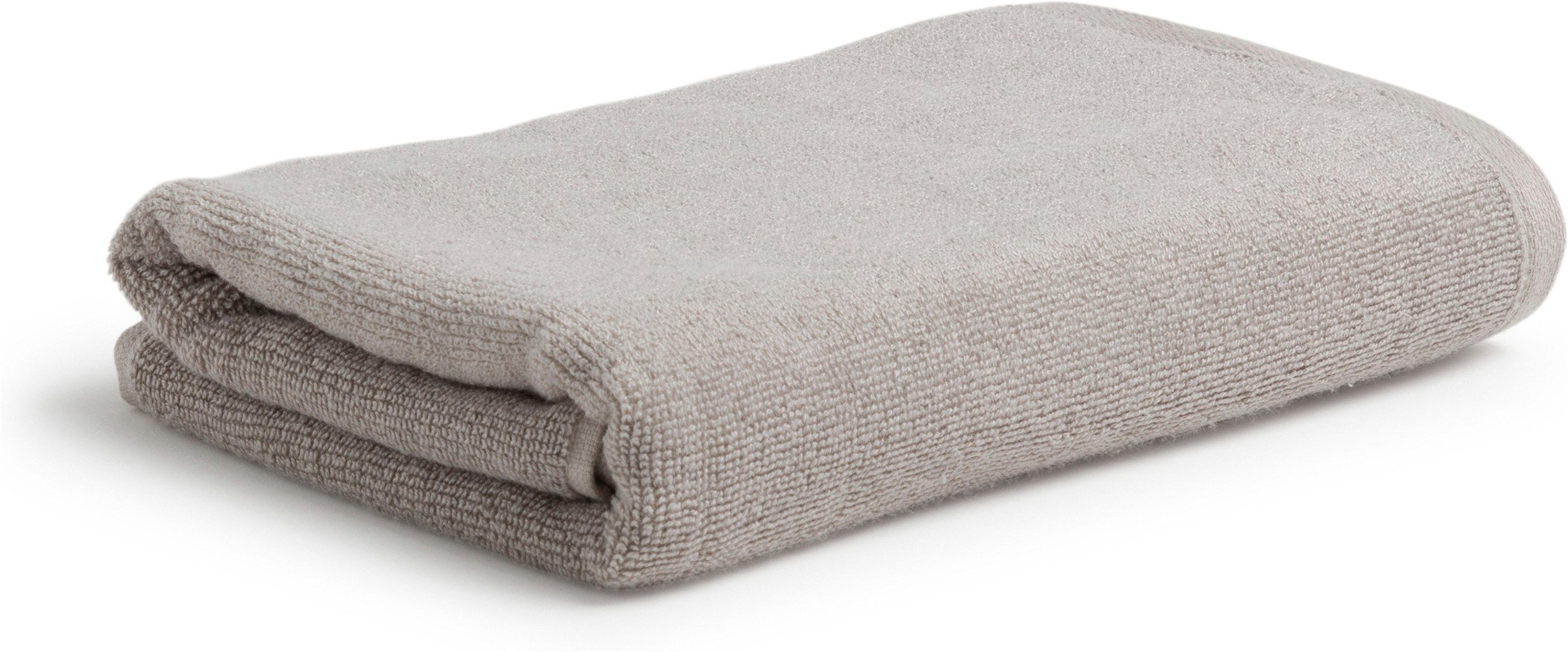 Möve Handtuch Soft Silence Uni mit Prägeetikett, Frottier (1-St)