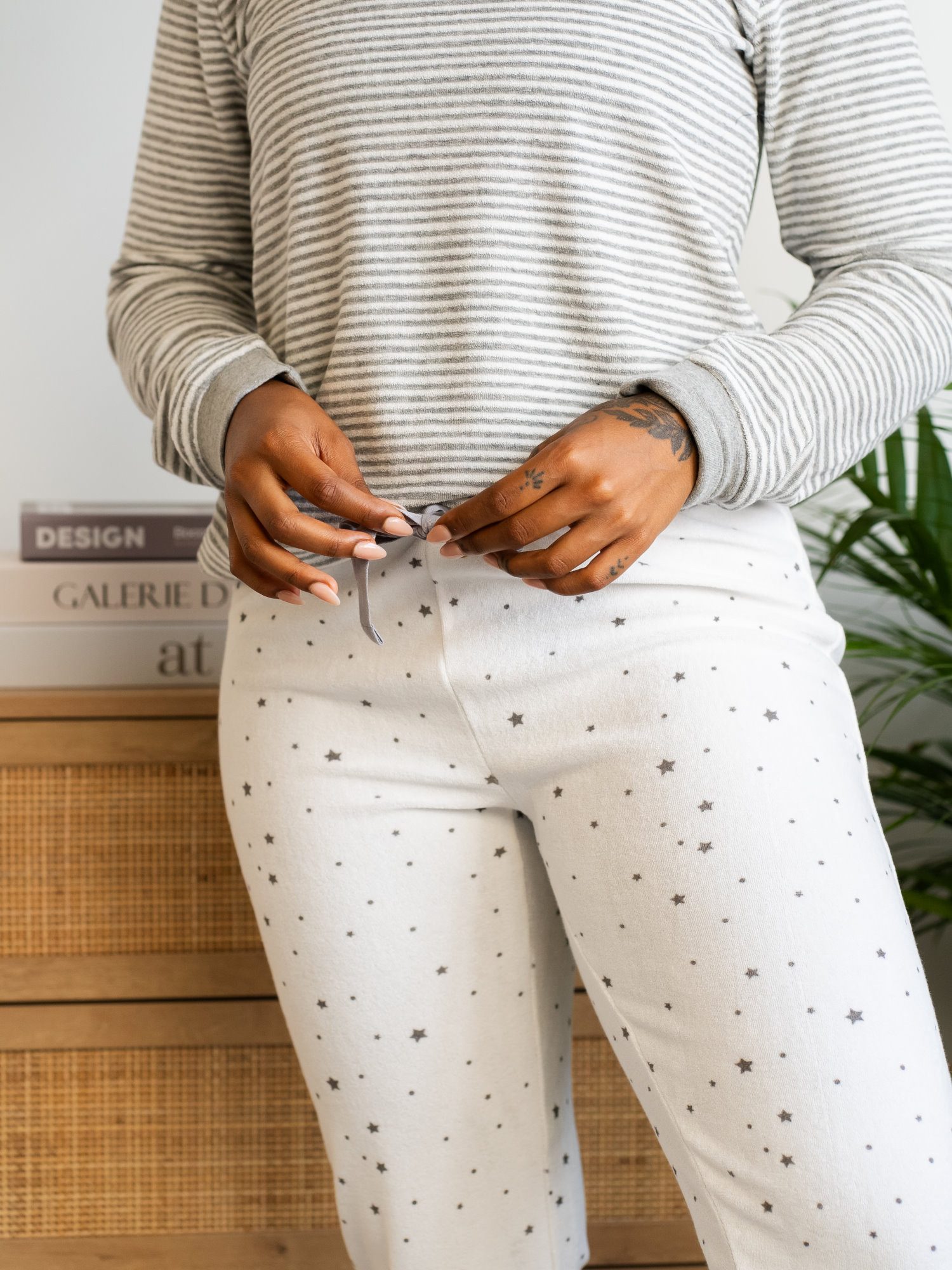 By Louise Schlafanzug Damen Frottee Pyjama (2 tlg) kuschelige Qualität günstig online kaufen