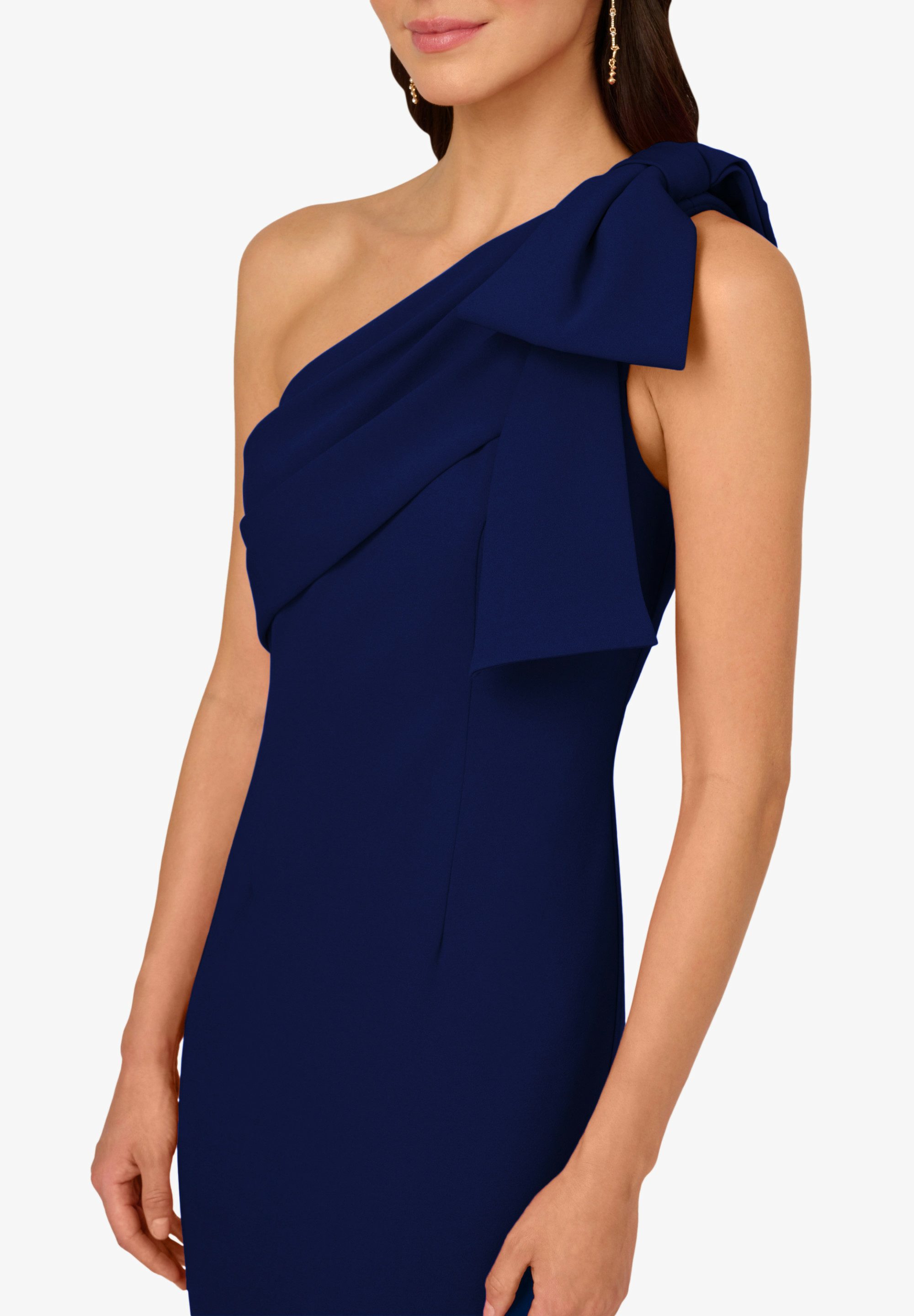 Adrianna Papell Abendkleid Stretch Crepe Long Dress Edel, stilvoll, femininer Chic