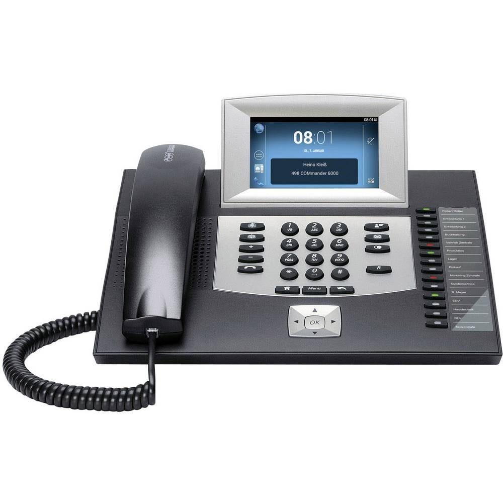 Telefon (Android, COMfortel Freisprechen) Auerswald VoIP-Telefon Kabelgebundenes IP 2600 Anrufbeantworter, Hybrides