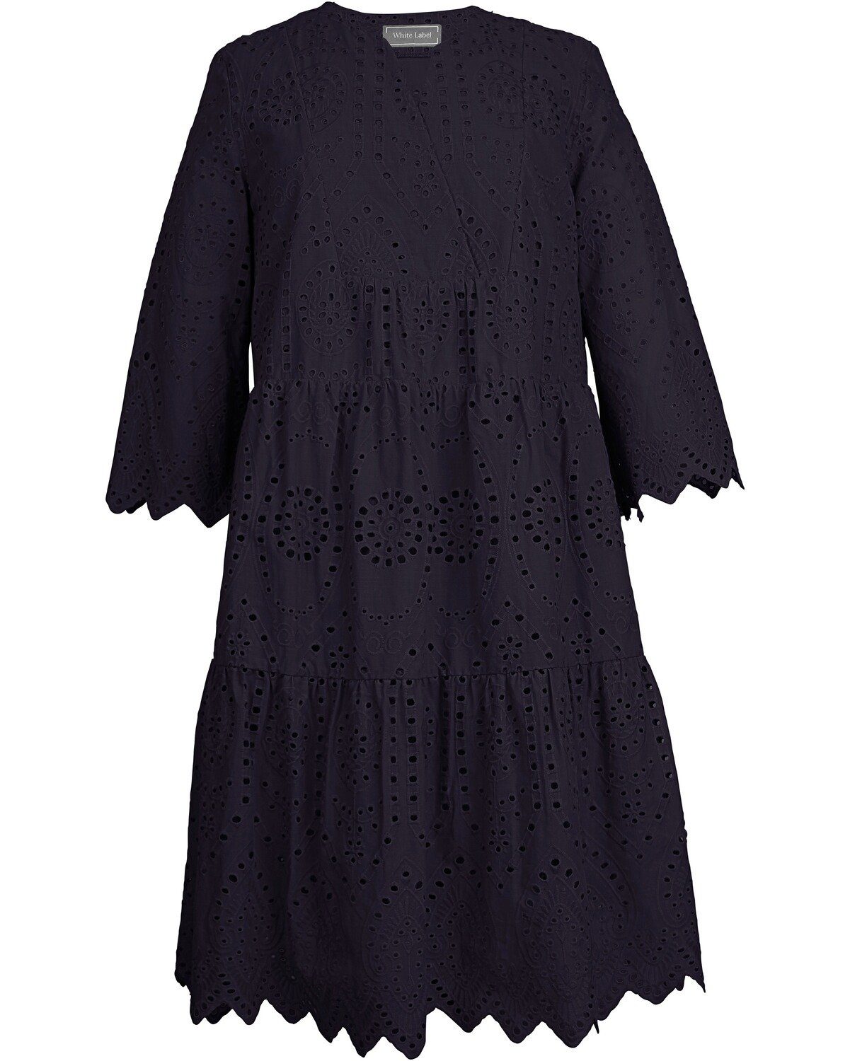 White Label Midikleid Madeira Stufenkleid günstig online kaufen