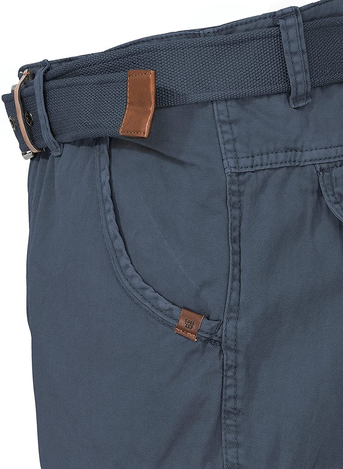 Indicode Cargoshorts Kjeld Herrencargoshorts mit 6 Taschen