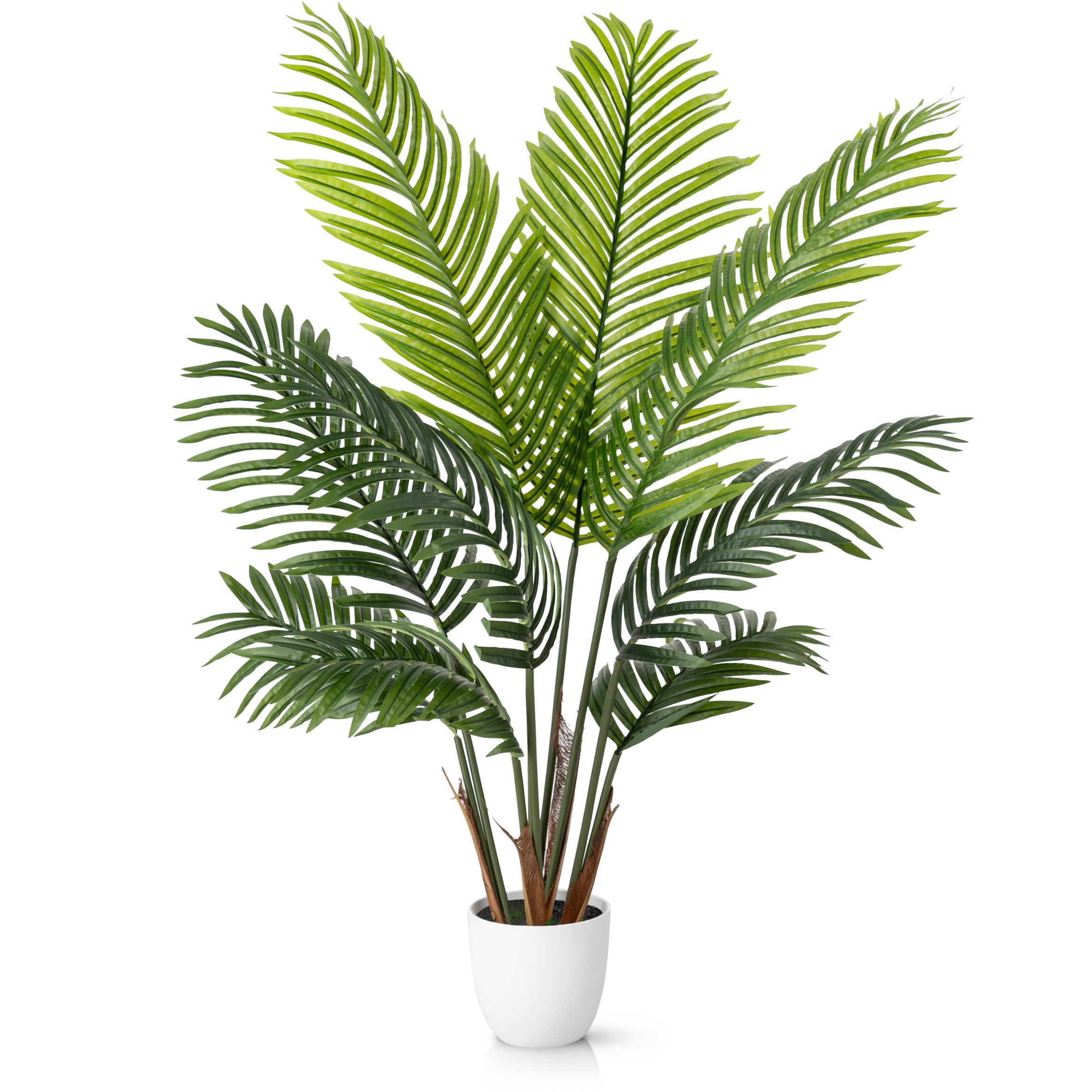 Kunstpalme Künstliche Areca Palme, Künstliche Palme, Kunstpalme mit Topf Areca Palme, PASCH, Höhe 110 cm