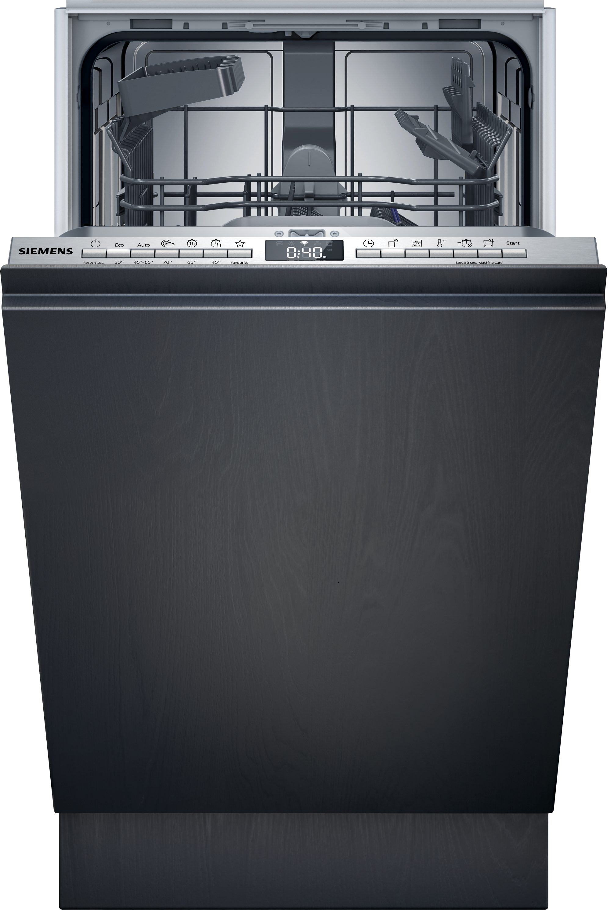 SIEMENS vollintegrierbarer Geschirrspüler iQ300 SR63HX77KE, 10 Maßgedecke