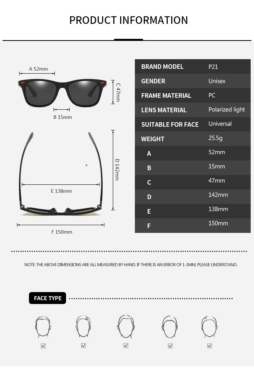 XDeer Retrosonnenbrille Polarisierte Sonnenbrillen für Männer und Frauen, Polarisiert Stoßfeste TAC-Linse Ultraleichter TR90-Rahmen