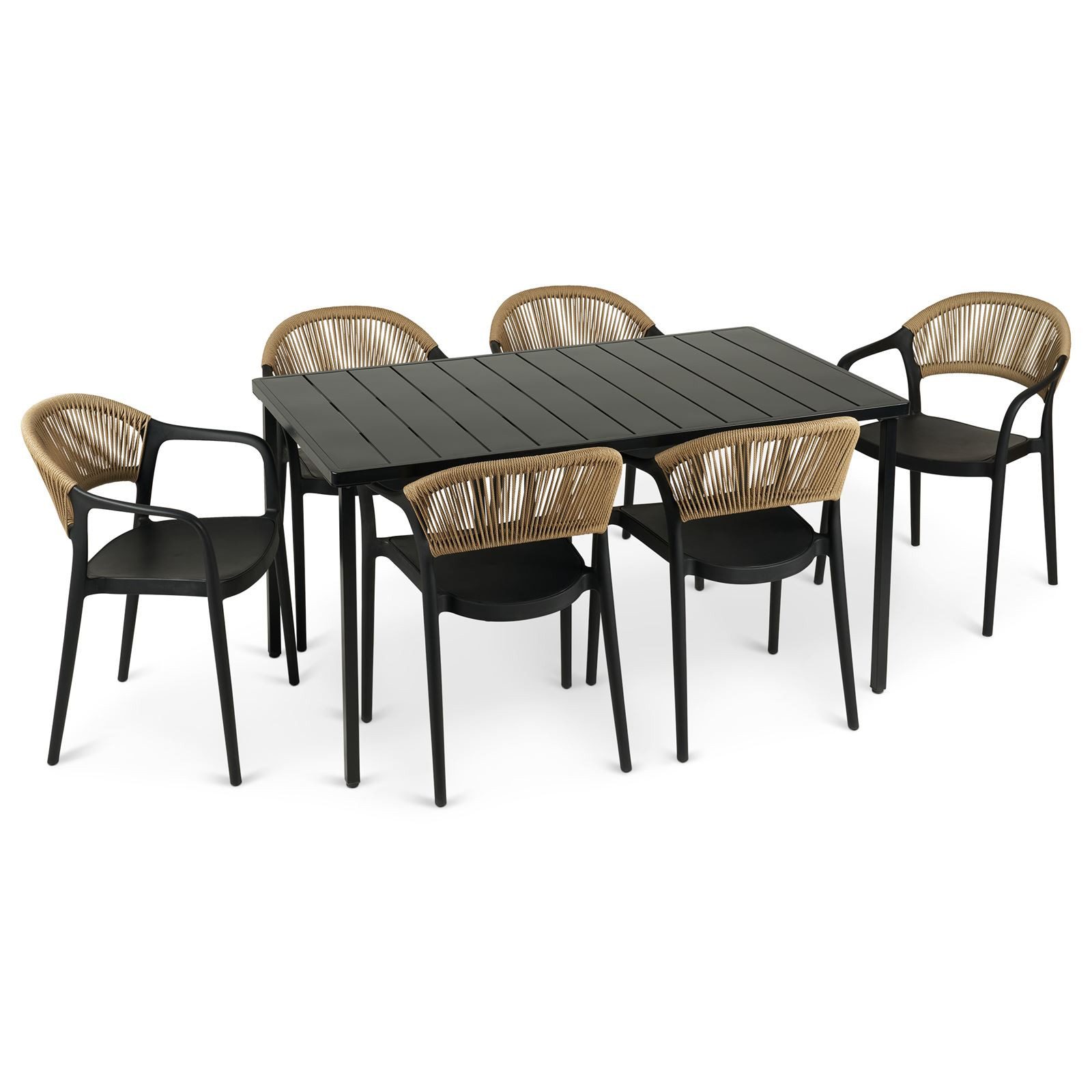 IDIMEX Garten-Essgruppe NARCISO, moderne Garten Sitzgruppe günstig online kaufen