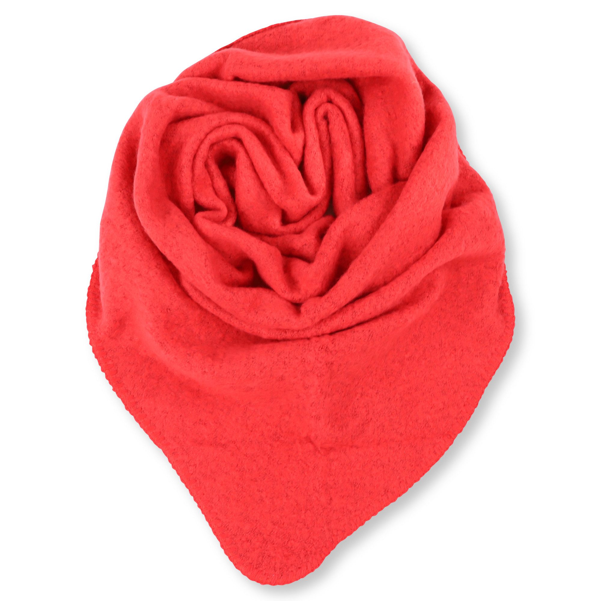 malito more than fashion Modeschal S601, langer unifarbener Dreiecksschal 1 günstig online kaufen