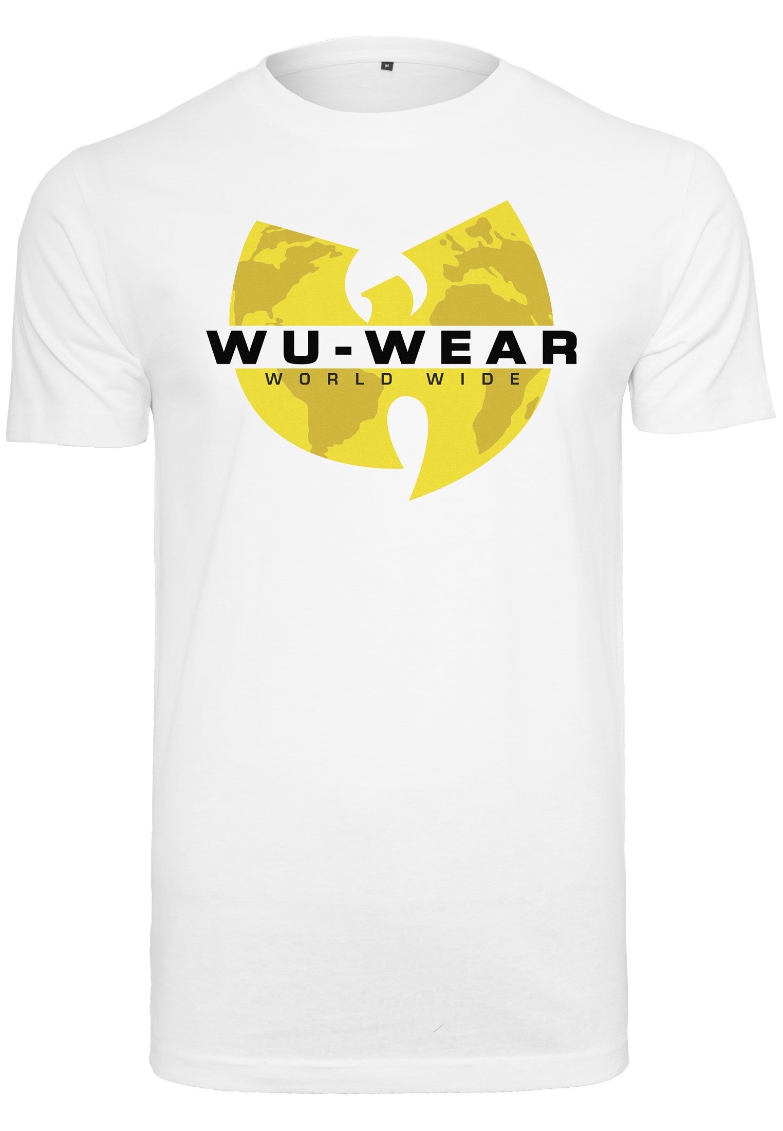 MisterTee Kurzarmshirt MisterTee Herren Wu Wear Logo Tee (1-tlg)