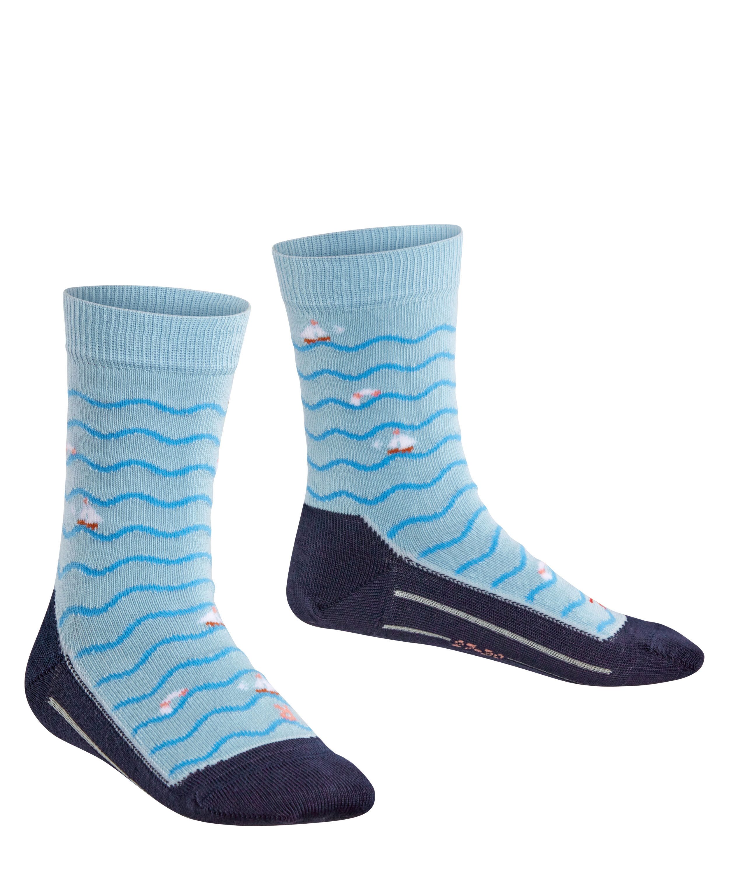 FALKE Socken Active Sailing Boats Socken (1-Paar) für optimalen Feuchtigkeitstransport