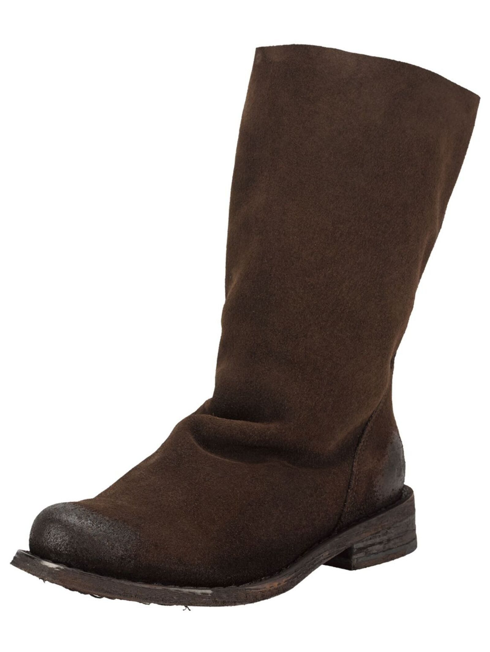 Stiefelette Veloursleder . Stiefelette