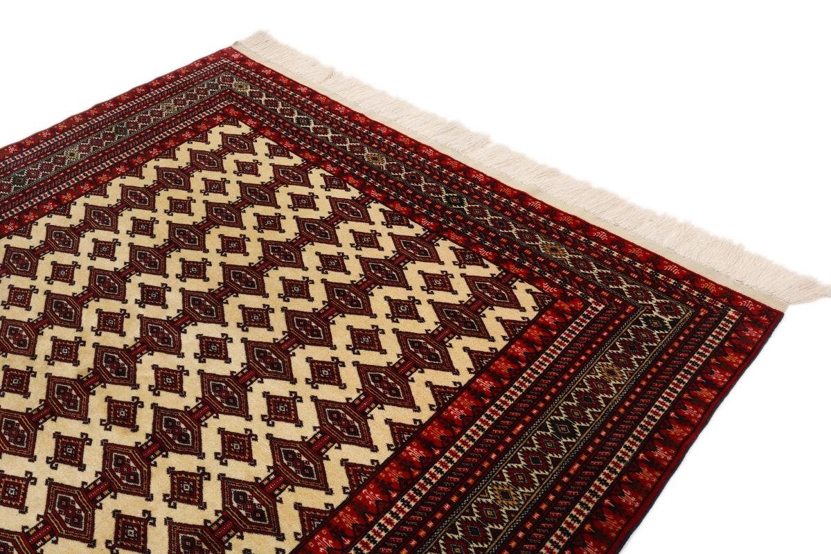 Orientteppich Orientteppich Perserteppich, rechteckig, Nain Handgeknüpfter Turkaman Trading, Höhe: 6 mm 205x290 /