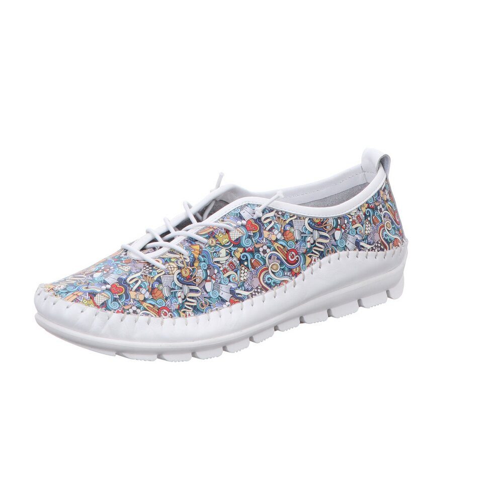 Gemini Gemini - Grafity/Kombi Schnürschuh - Weiß Slipper