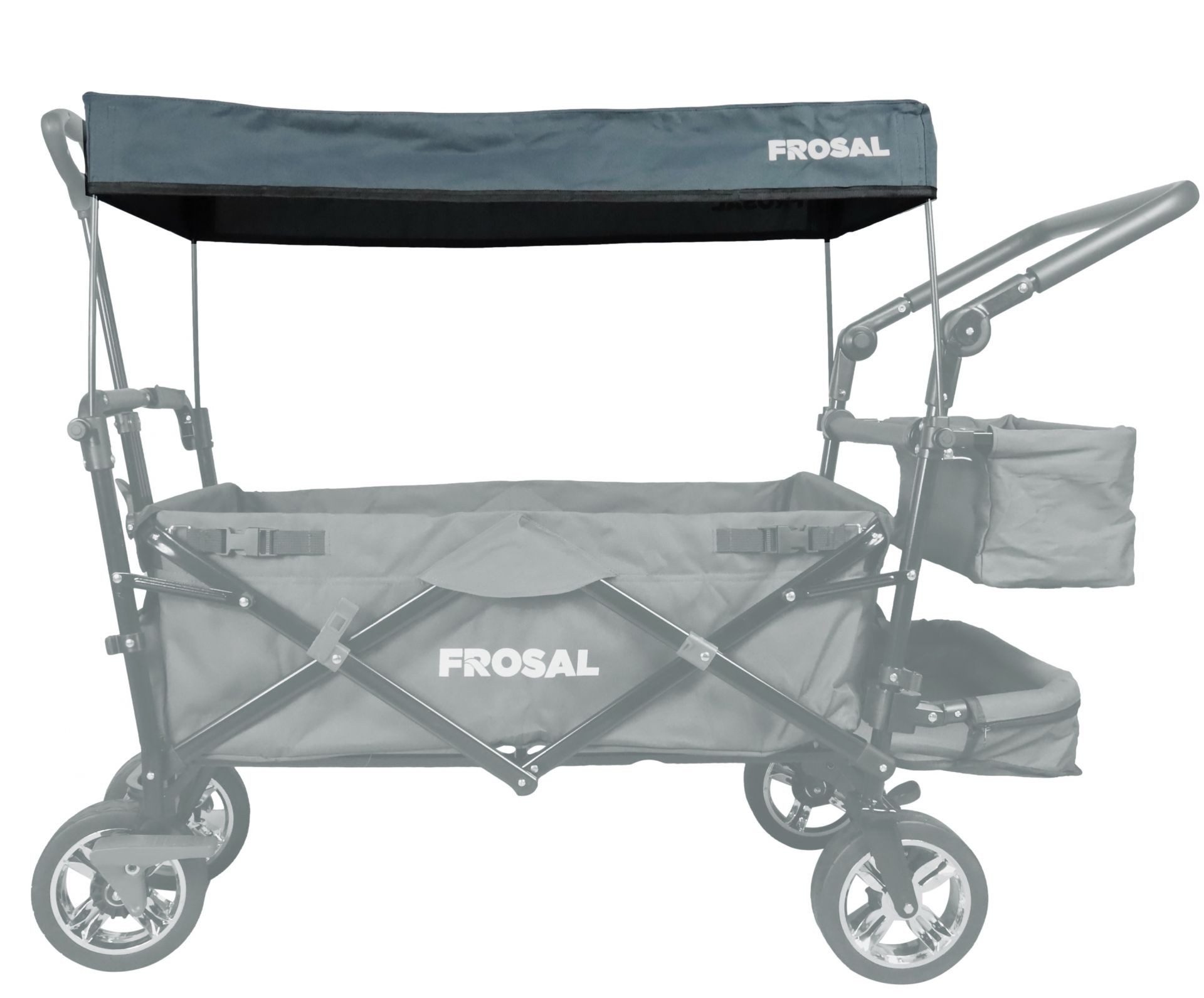 Frosal Sonnenschutz Sonnenverdeck FROSAL Bollerwagen Leo günstig online kaufen