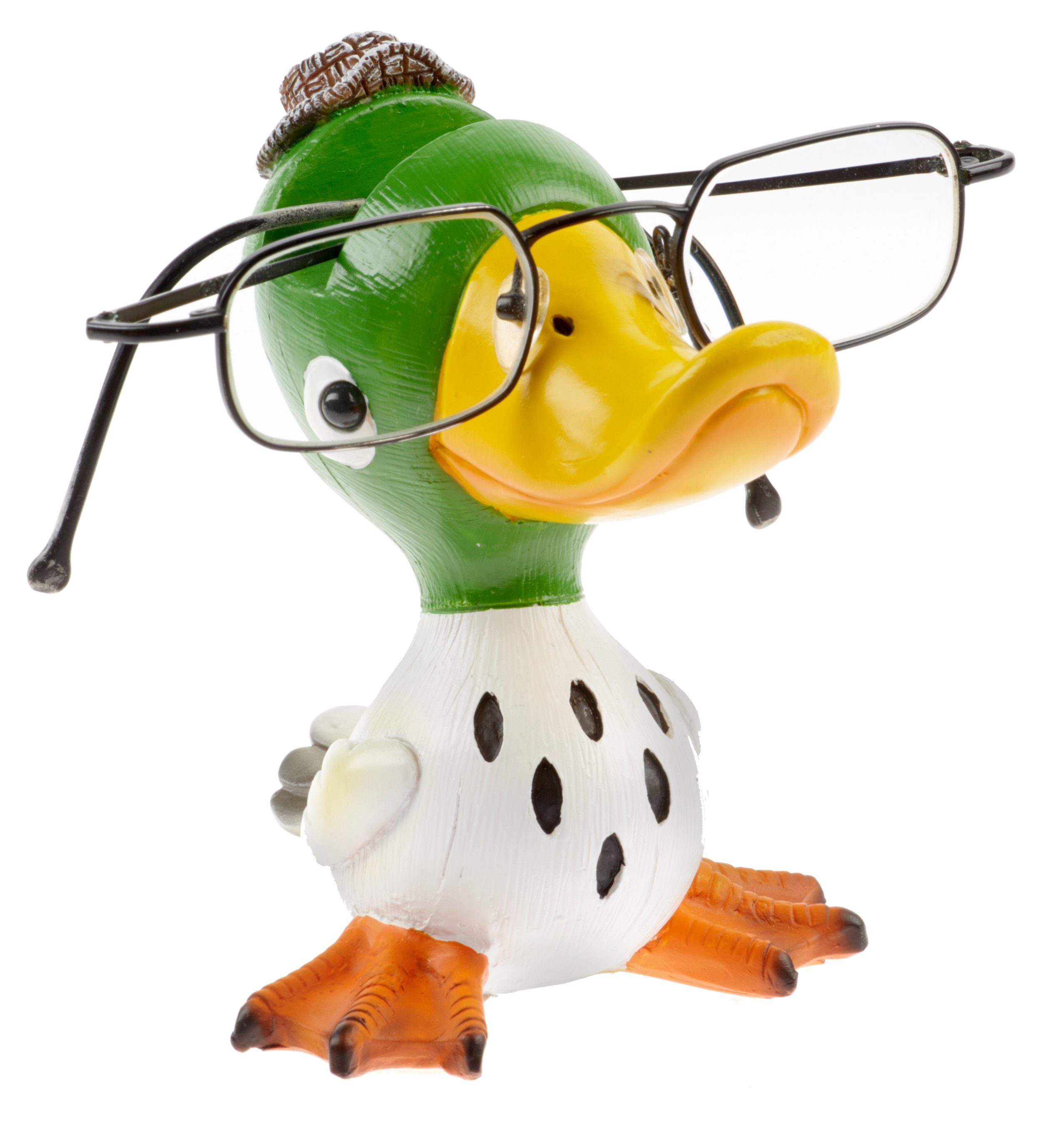 By Bers Dekoobjekt Enten Brillenhalter f. Jung + Junggebliebene  Brillenständer (ein wirklich aussergewöhnliches Geschenk und Designstück),  wirklich witzig und süß