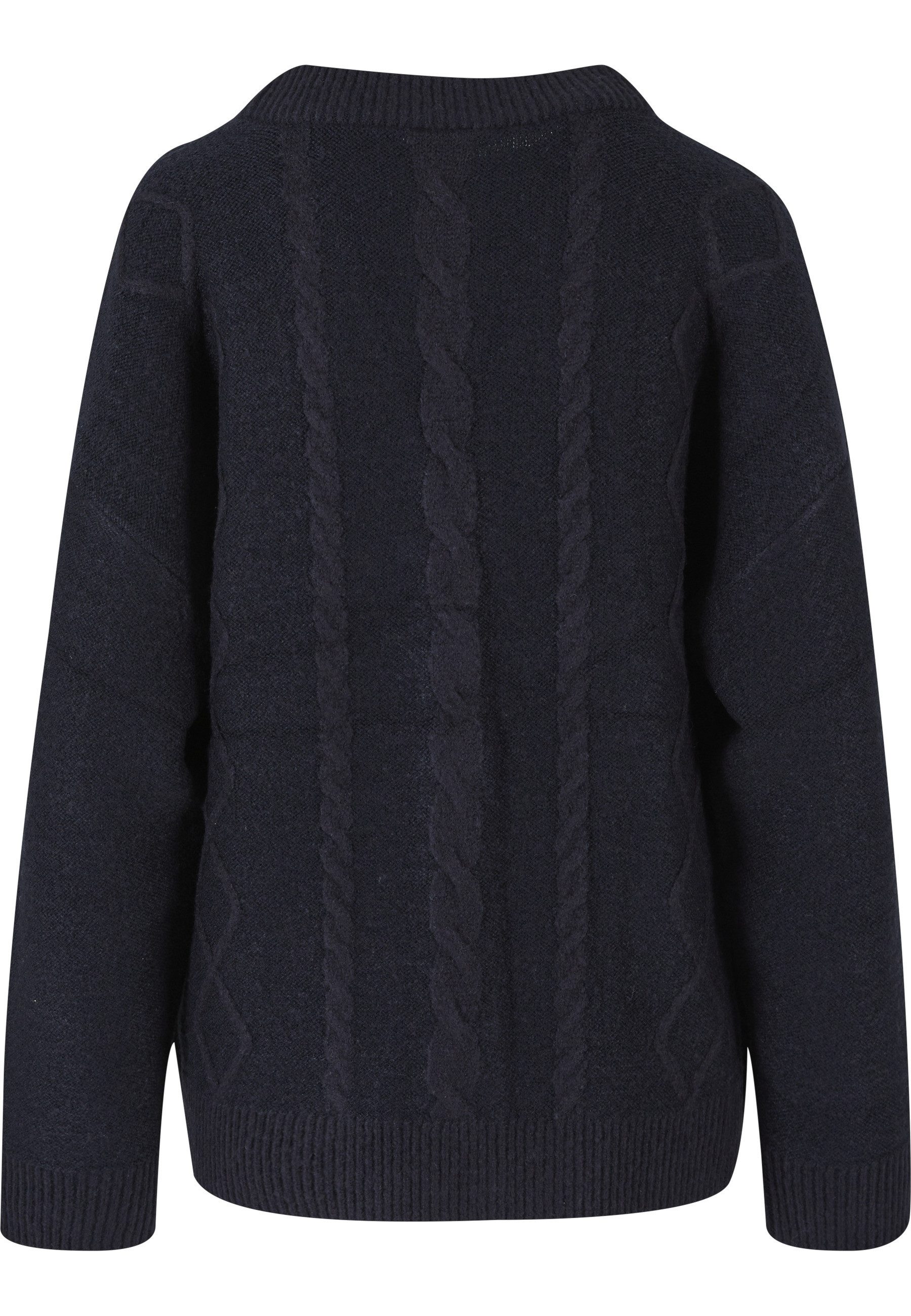 URBAN CLASSICS Strickjacke Urban Classics Damen Ladies Cabel Knit Cardigan (1-tlg)