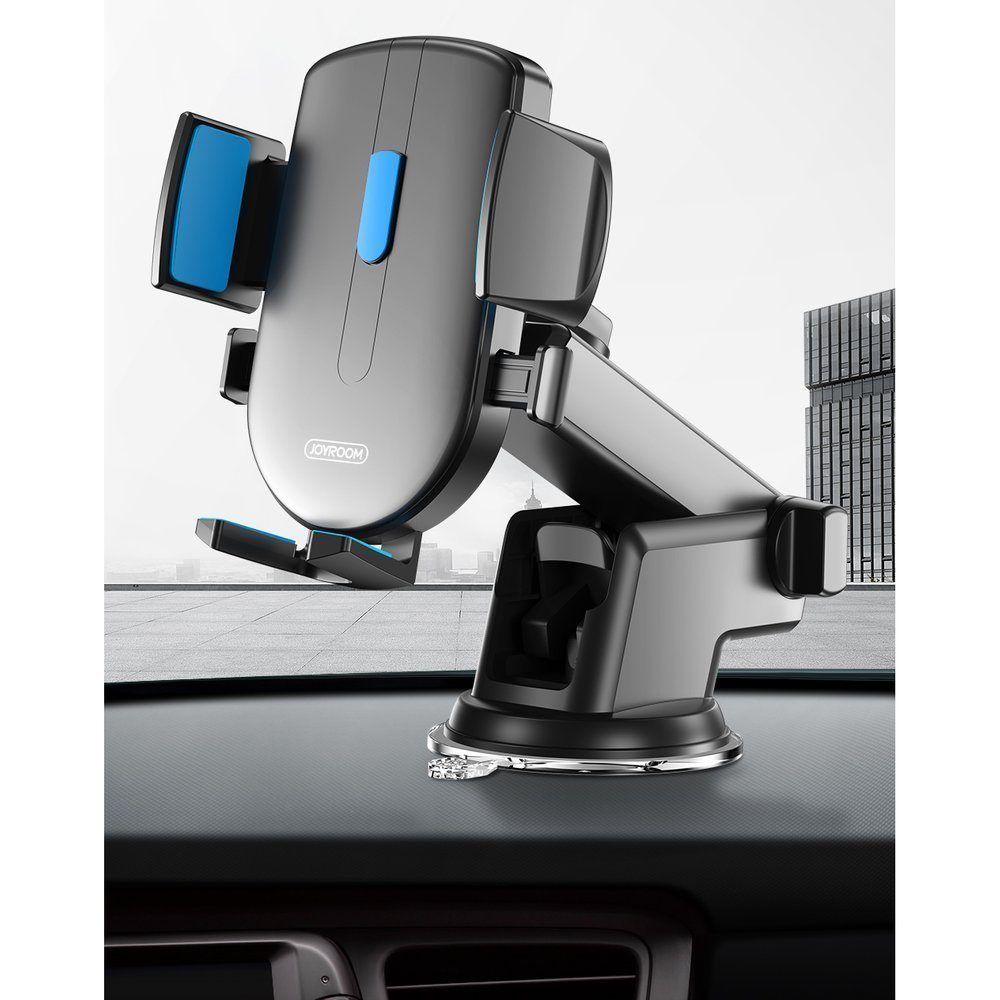 JOYROOM Smartphone-Halterung KFZ Autohalterung mit versellbarem Arm Handy-Halterung kompatibel – Bild 2 von 5