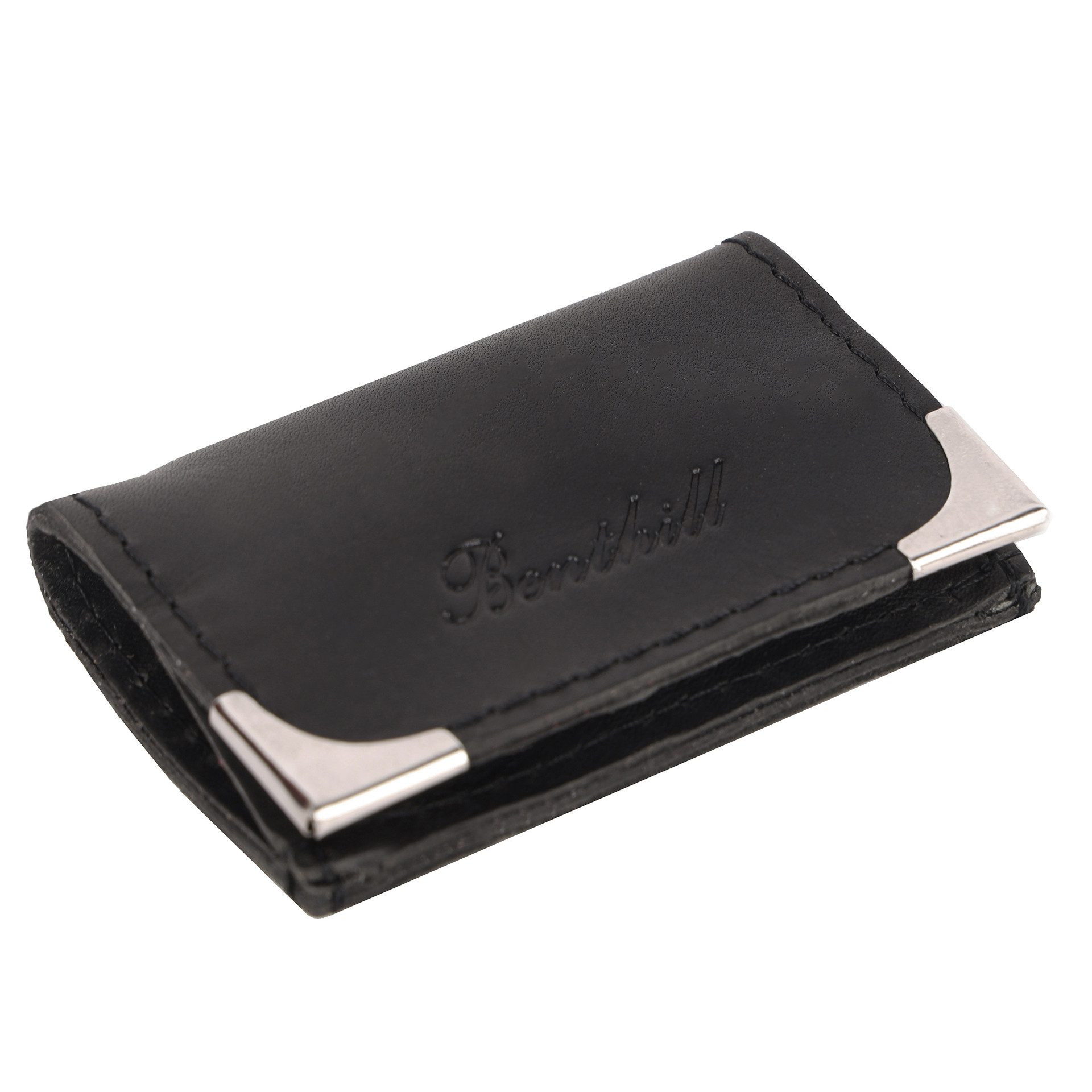 Benthill Mini Geldbörse Leder Münzbörse Slim Wallet Schlanke Minibörse Münzen Geldbörse, Münzfach