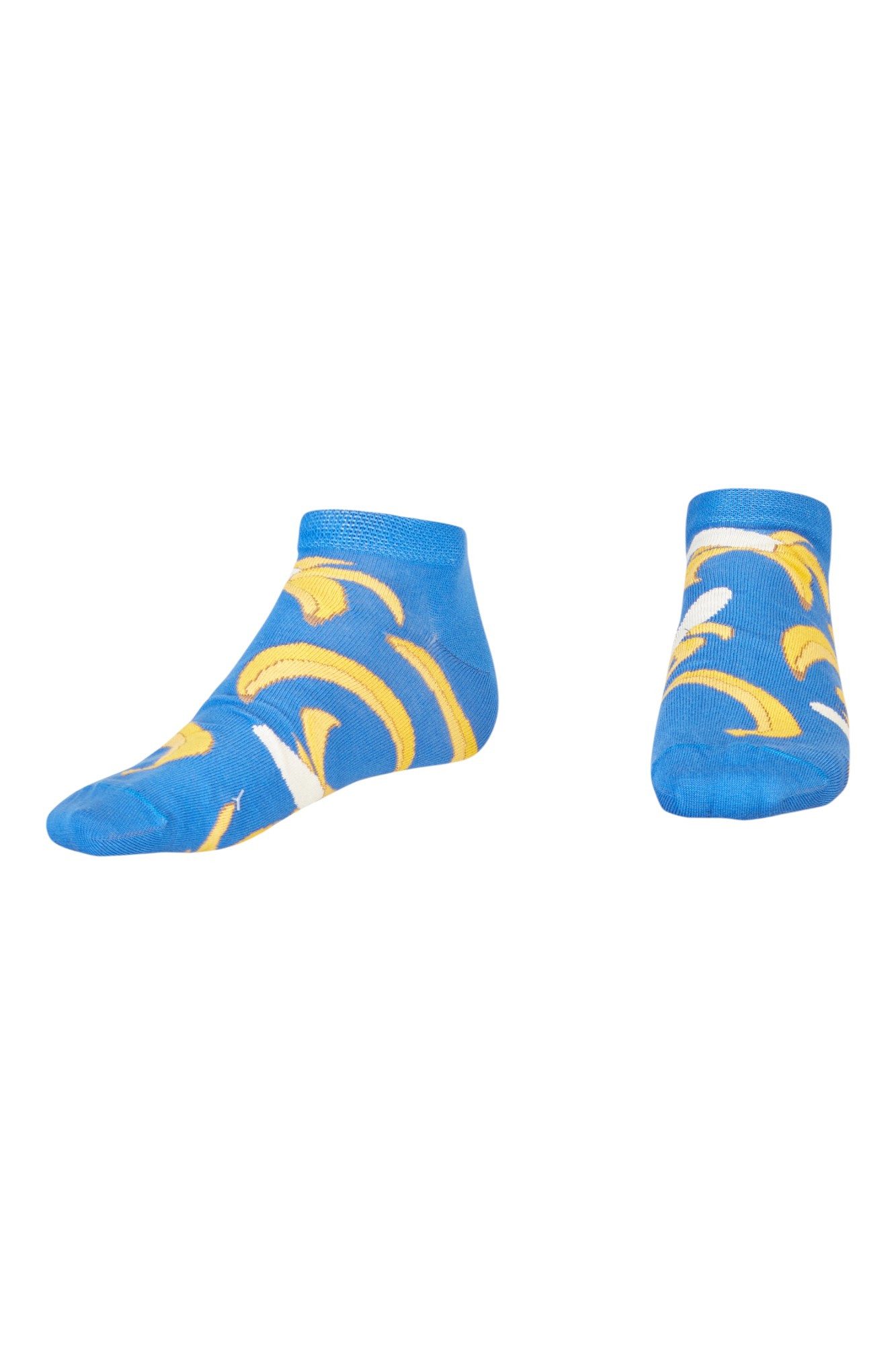 AbgeStrumpft Sneakersocken AbgeStrumpft Bananen Sneaker (1 Paar, 1-Paar, 1 Paar) lustiges Design